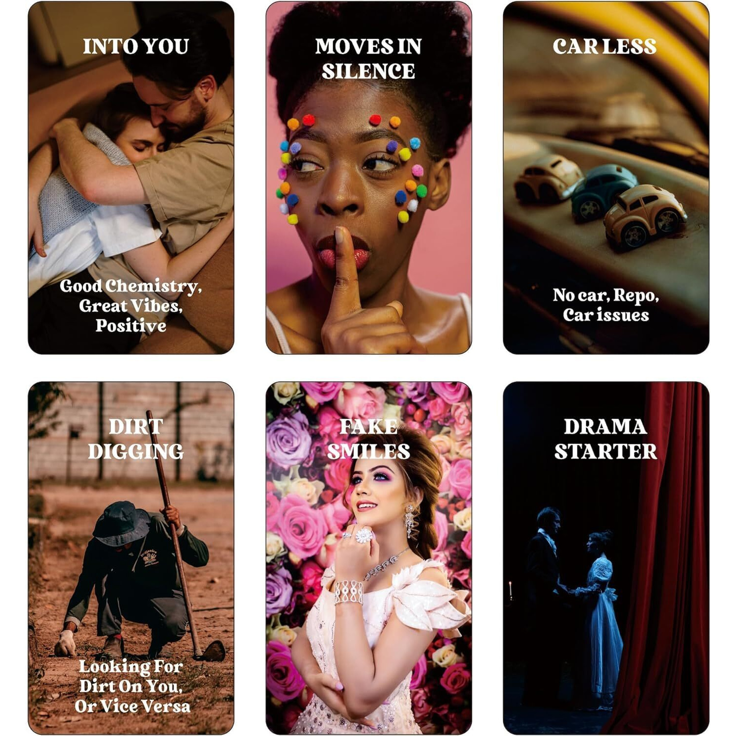 Neouth What's The Tea Relationships Oracle Cards Life Oracle Deck Oracle Cards Deck For Beginners Interpreting Our Career And Life Relationships,For Teenager, Adult,Multicolor