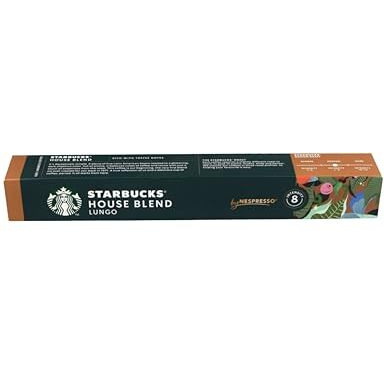 Starbucks House Blend Coffee By Nespresso Net Weight 1057 G (Capsule)