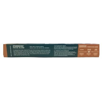 Starbucks House Blend Coffee By Nespresso Net Weight 1057 G (Capsule)