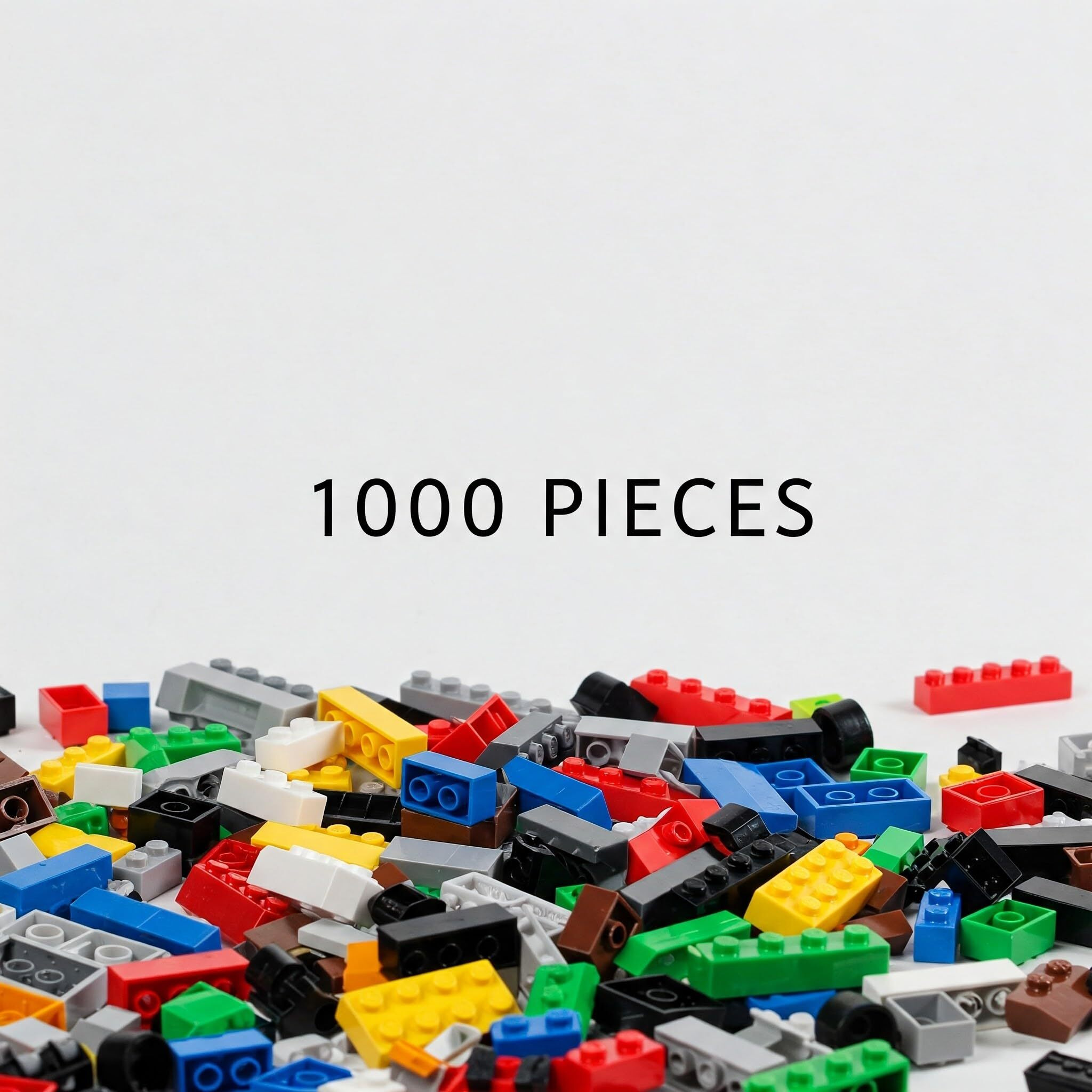 Edu Toys 1000 Pieces Classic Building Blocks Bricks Pegs Educational Game Compatible With All Brands