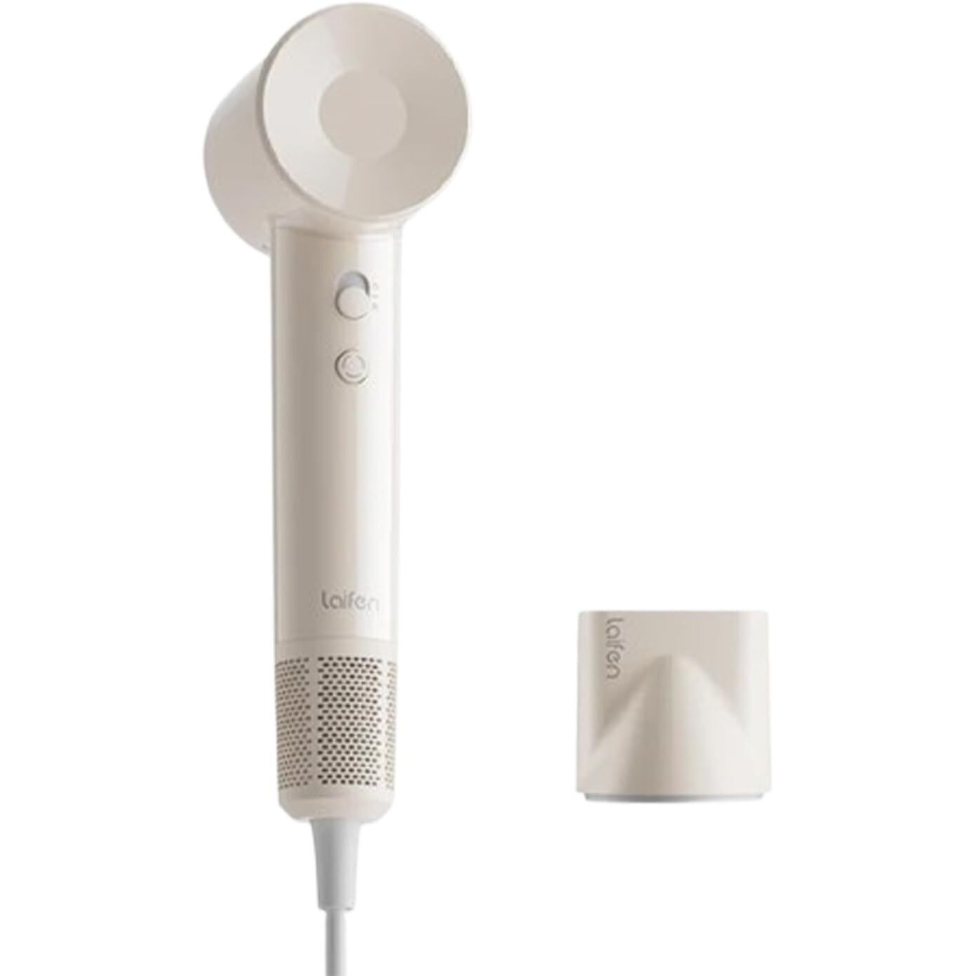 Laifen Hair Dryer Se Lite,150 Million Negative Ionic Blow Dryer With 100,000 Rpm Brushless Motor,1400Watts Powerful Fast Drying High-Speed Low Noise,Lightweight&Compact Design(Milk Tea),Brown