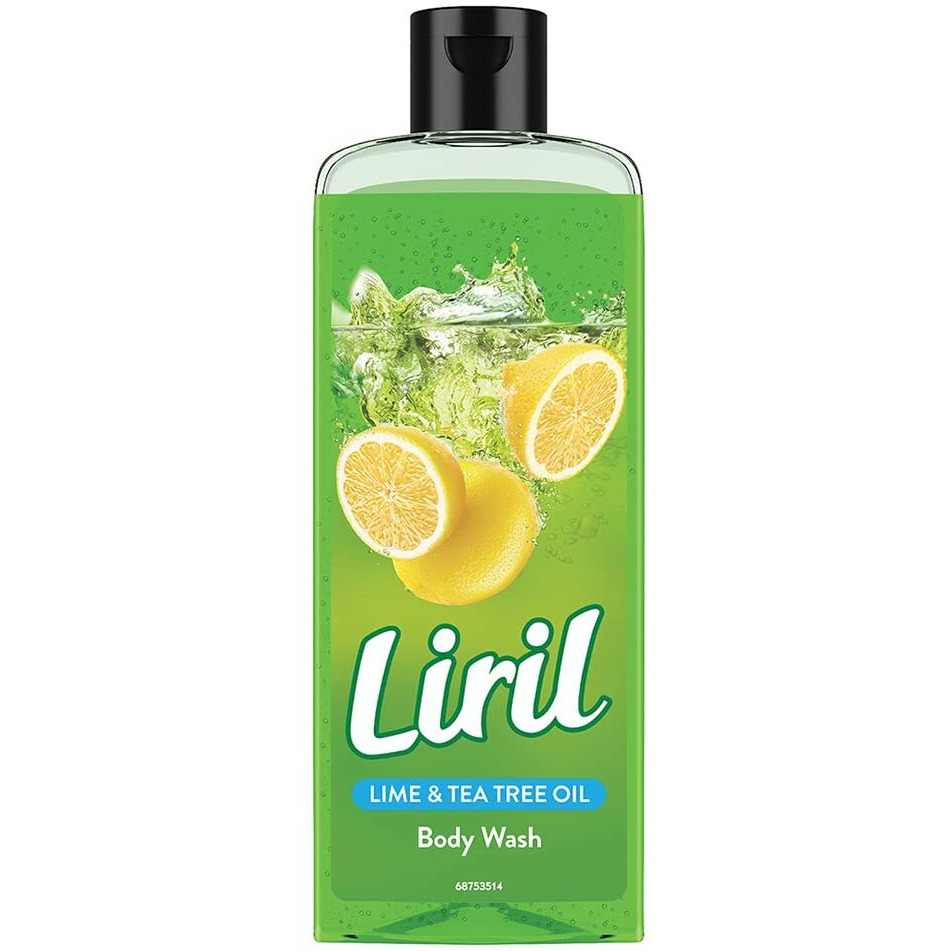 Liril Lemon & Tea Tree Body Wash, 250Ml, Refreshing Liquid Shower Gel For Bathing For Men & Women, Refresh And Rejuvenate With Liril Body Wash