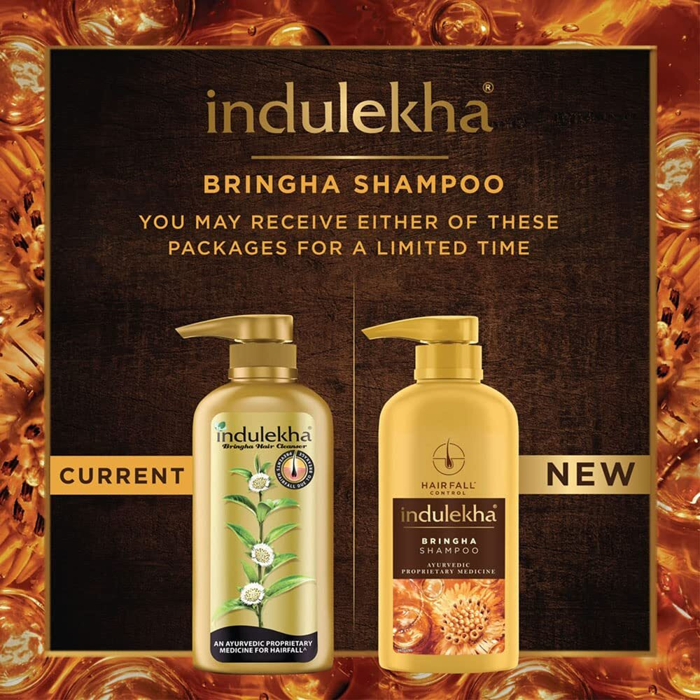 Indulekha Bringha Shampoo|| Proprietary Ayurvedic Medicine For Hairfall|| 580Ml