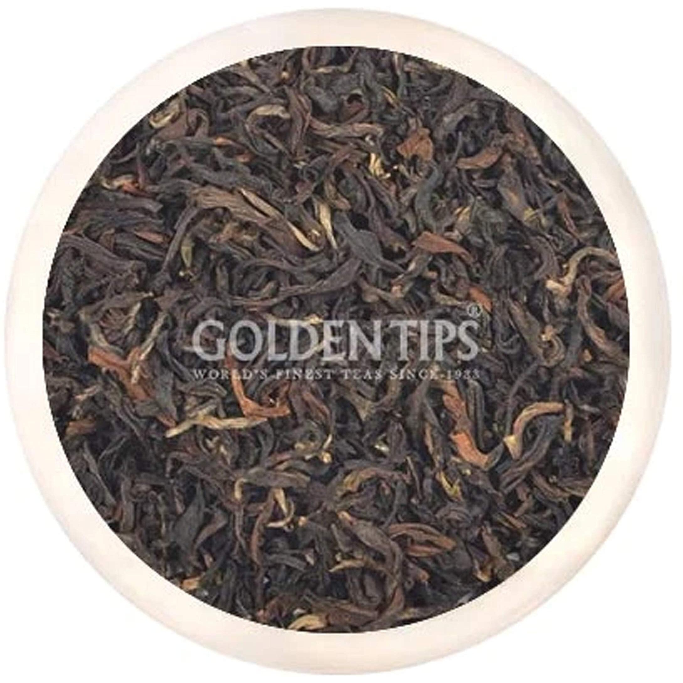 Golden Tips 100% Pure And Authentic Darjeeling Black Tea, Premium Loose-Leaf Tea, Rich Aroma & Delicate Flavor, (100 Gram, 50 Cups)