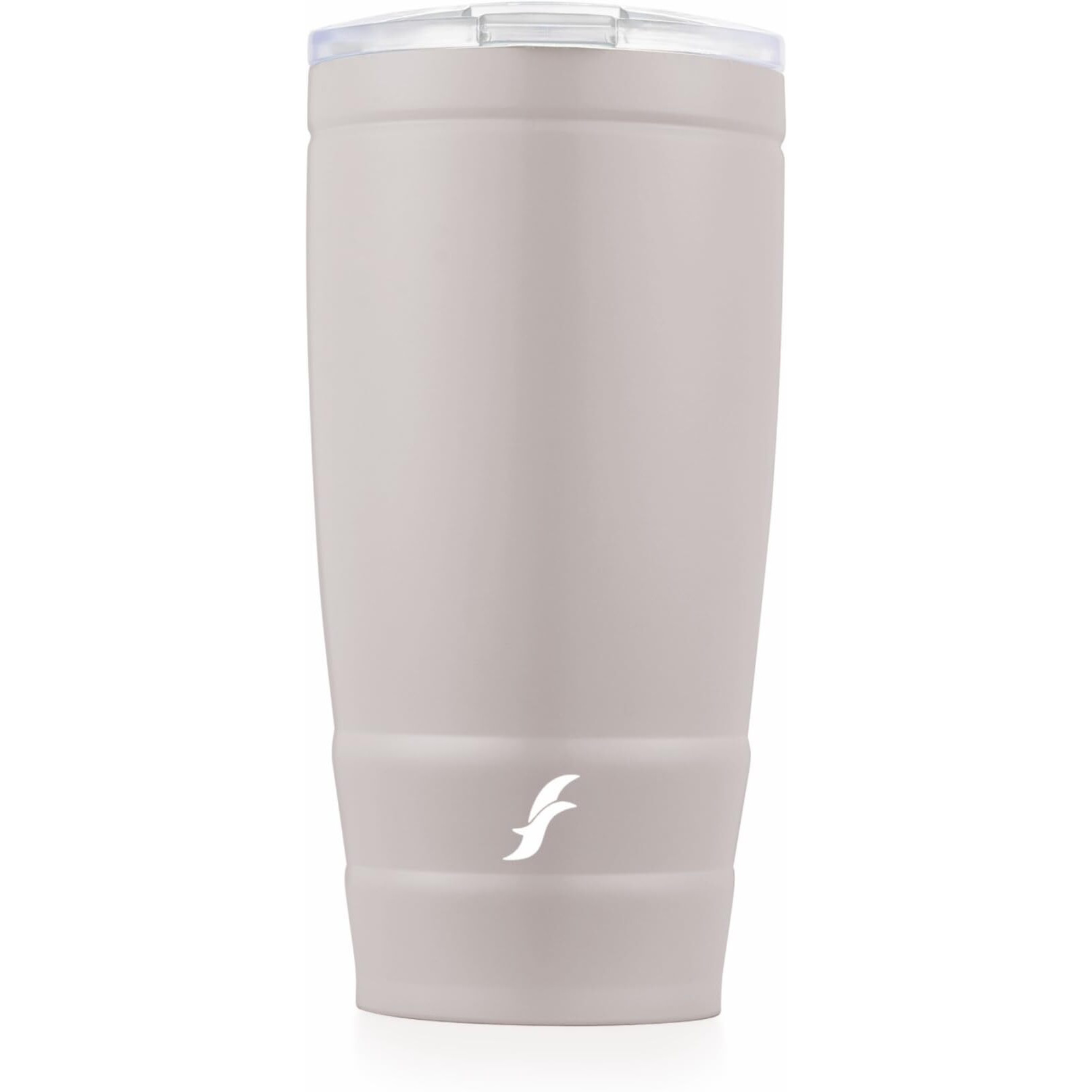 Flair Moka Vacuum Insulated Coffee Mug | 500Ml Travel Mug For Hot & Cold Beverages | 9H Hot & 15H Cold | Leakproof, Bpa-Free, Durable, Double-Walled Stainless Steel (Grey)