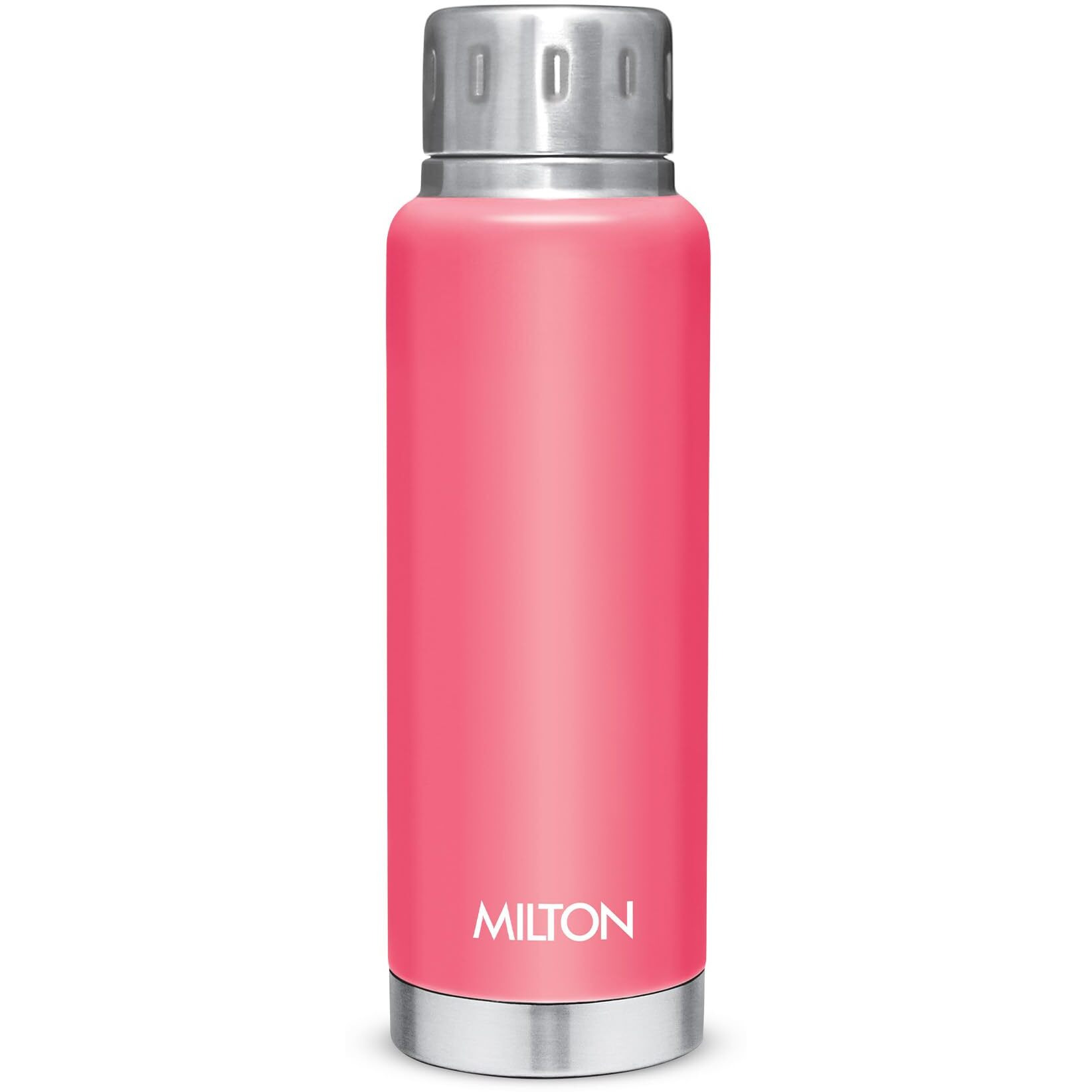 Milton Elfin 300 Thermosteel Bottle, 300 Ml Water Bottles, 24 Hours Hot And Cold, Easy To Carry, Easy Grip, Rust Proof, Tea, Coffee, Office, Travel Bottle, Pink