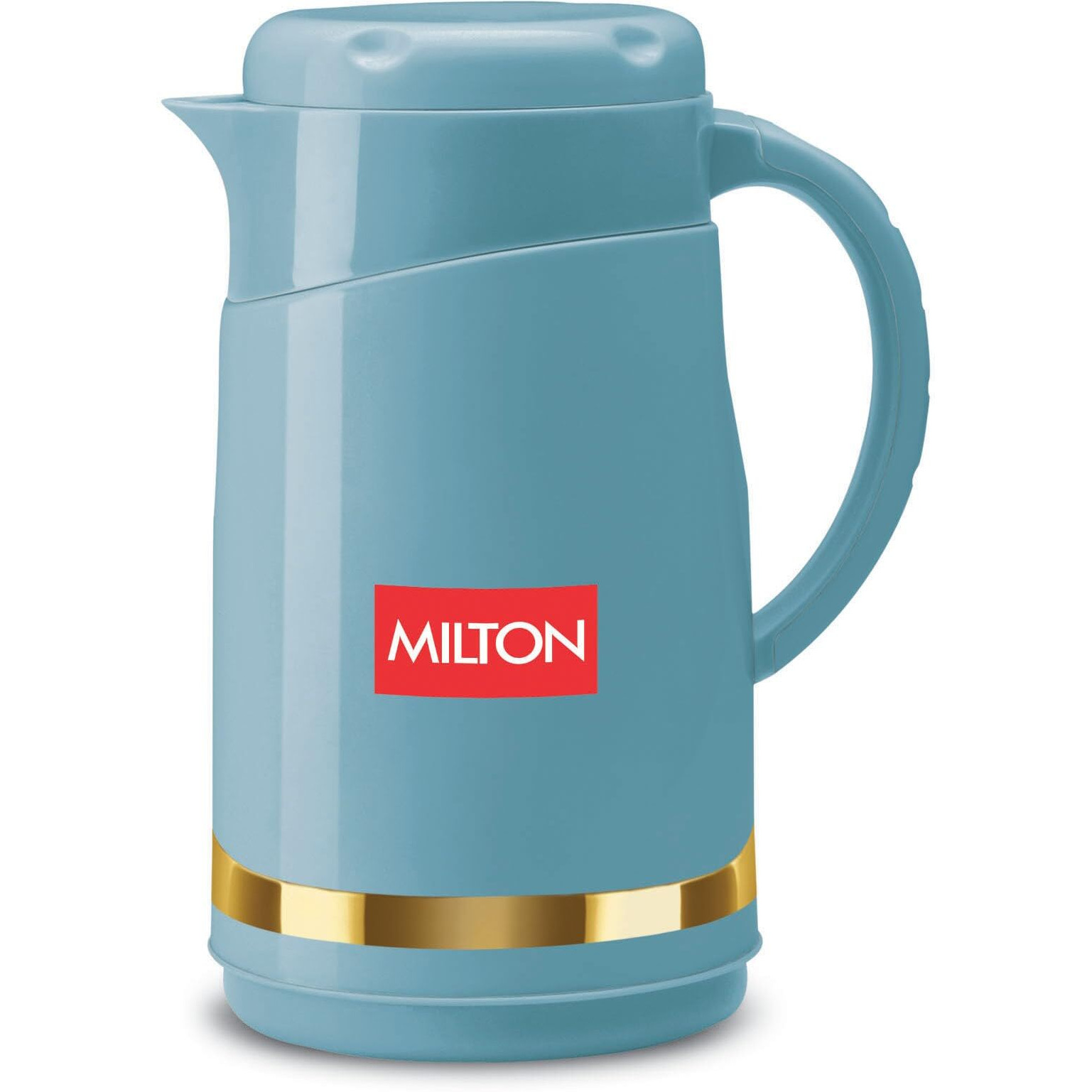 Milton Renova 1000 Water Jug, Pu Insulated Inner Stainless Steel Hot & Cold Jug, Bpa Free, Leak Proof, 1 Litre, Special Blue, Ideal For Tea, Coffee, Water, Hot Beverages