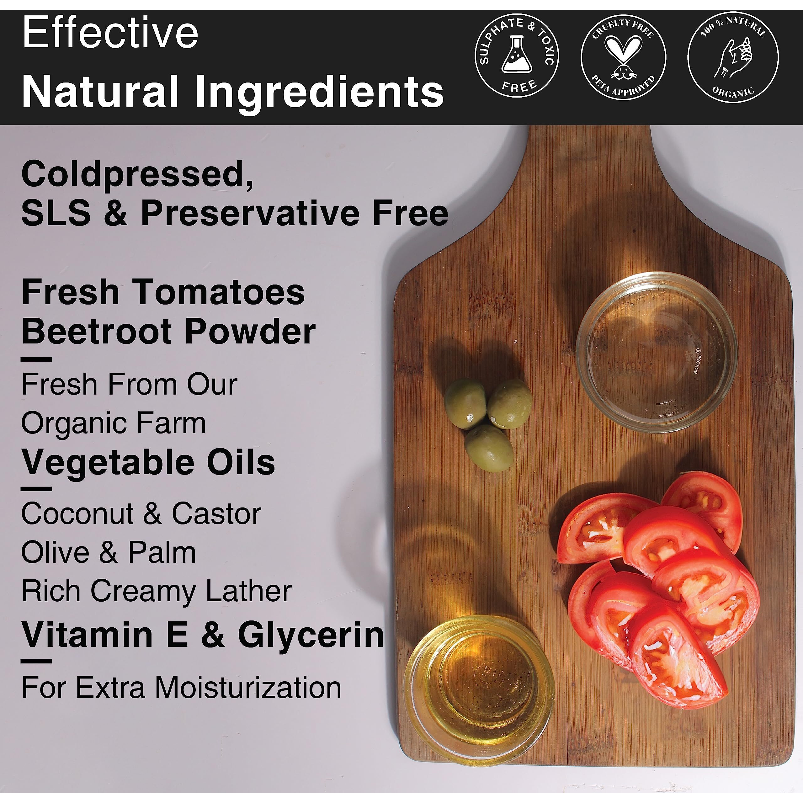 Soulflower Handmade Tomato Soap | Skin, Acne, Pimples | (Pack Of 2, 150G Each)