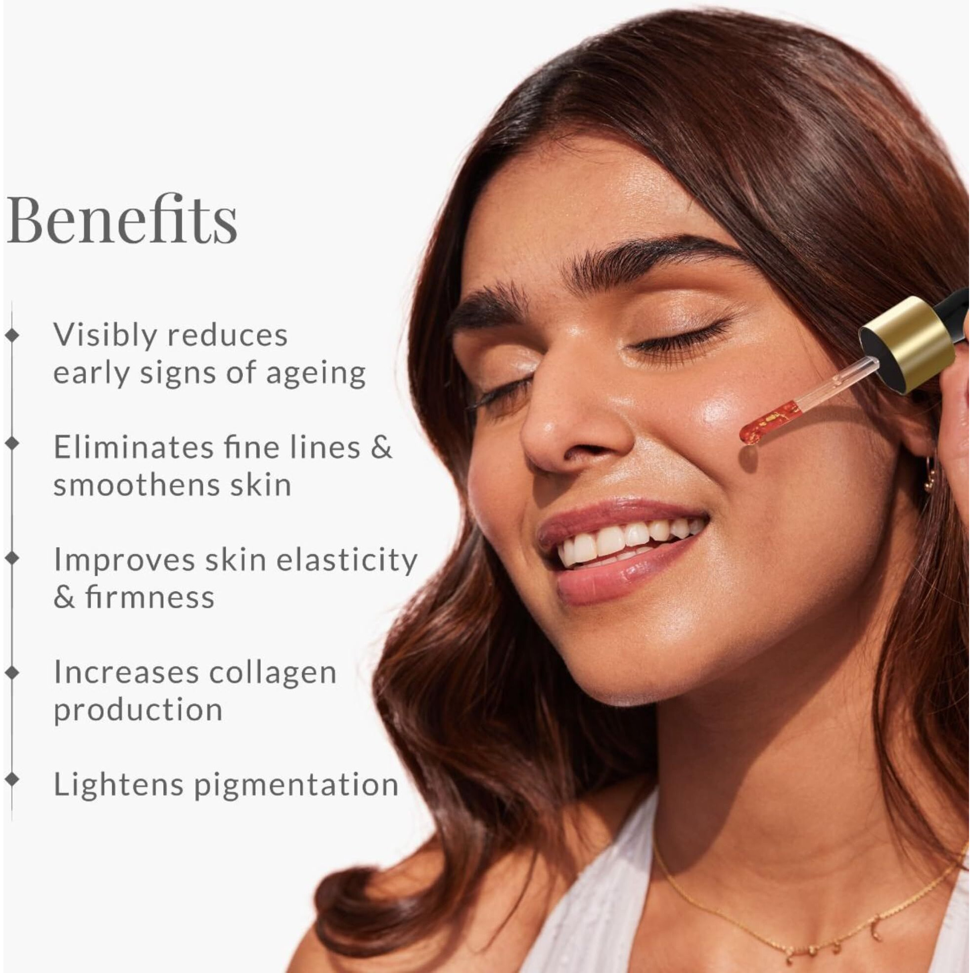 Forest Essentials Soundarya 24K-Gold Face Massage Serum | Reduces Early Signs Of Aging, Lightens Pigmentation & Dark Spots | Ayurvedic Anti Ageing Face Serum | Enriched With Yashada Bhasma