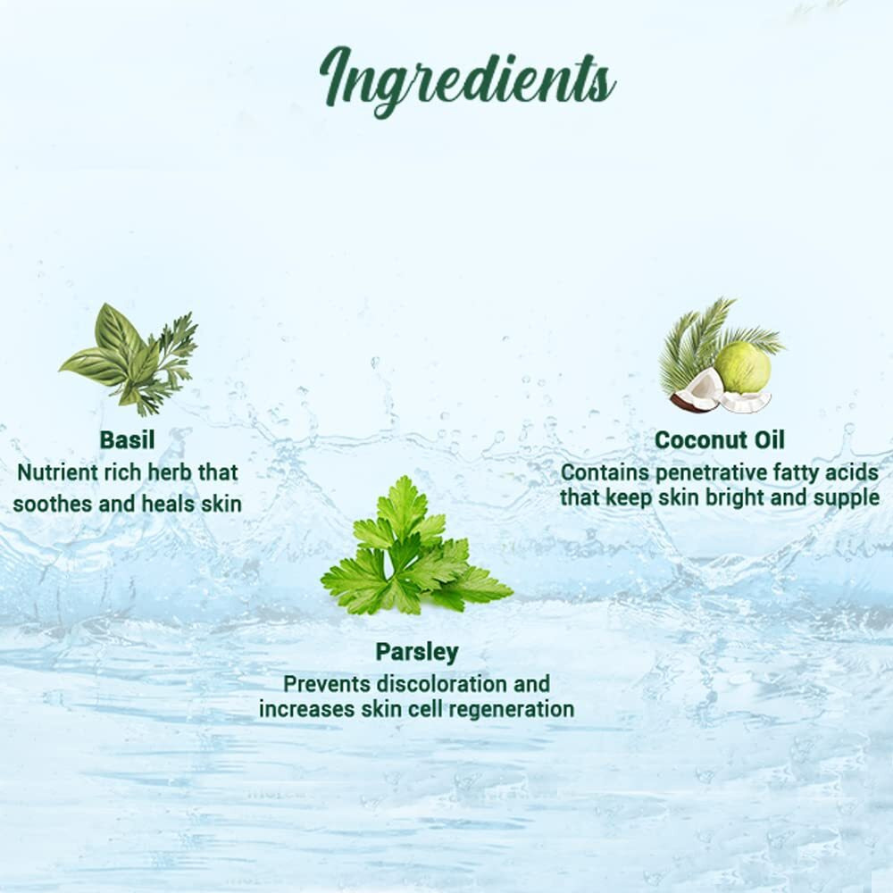 Biotique Basil & Parsley Revitalizing Bathing Bar| Ayurvedic And Organically Pure| Maintains SkinS Natural Ph |100% Botanical Extracts| Suitable For All Skin Types | 75Gm
