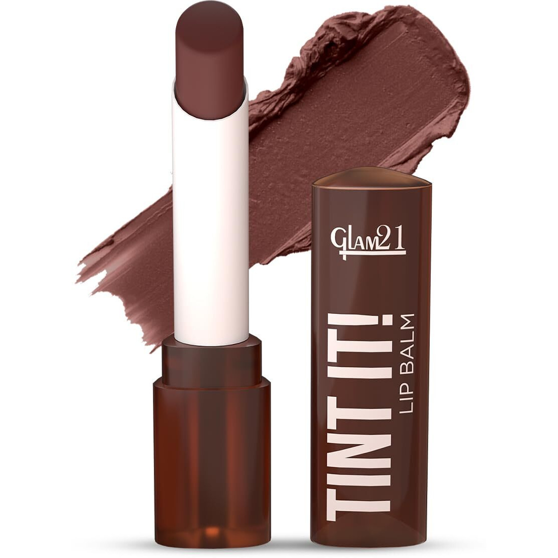 Glam21 Tint It Lip Balm | Everyday Hydration & Moisturized Lips With Vitamin-E, Shea Butter, Avocado Oil, Spf15 |Lip Care For Dry & Chapped Lips |Coffee Beans -3.5Gm