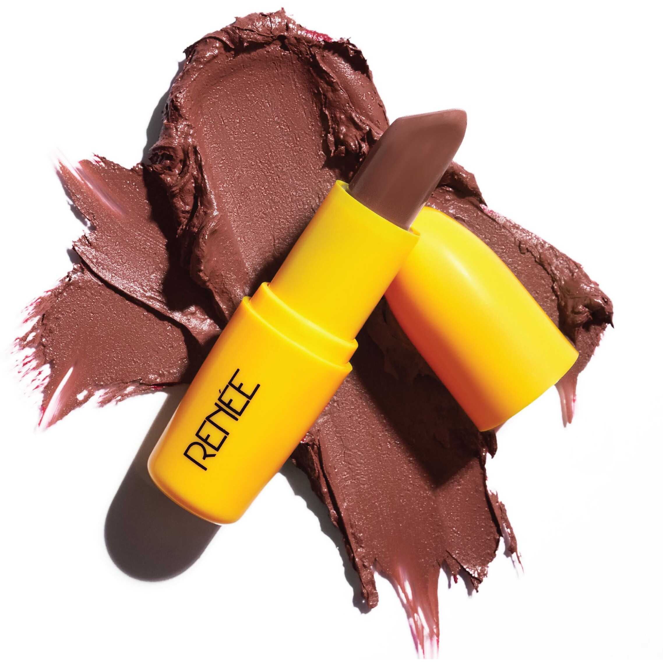 Renee Everyday Matte Lipstick - Coffee, Lightweight, Intense Color Payoff With Creamy Matte Finish, Enriched With Vitamin C, Hyaluronic Acid & Spf 30, Skincare Infused Makeup, 3 Gm