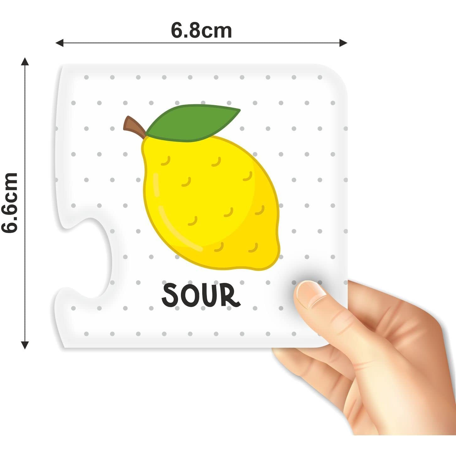 Webby Opposites 2 Pieces Learning Pack Jigsaw Puzzle, Montessori Early Educational Pre School Puzzle Toys For 2+ Years Kid