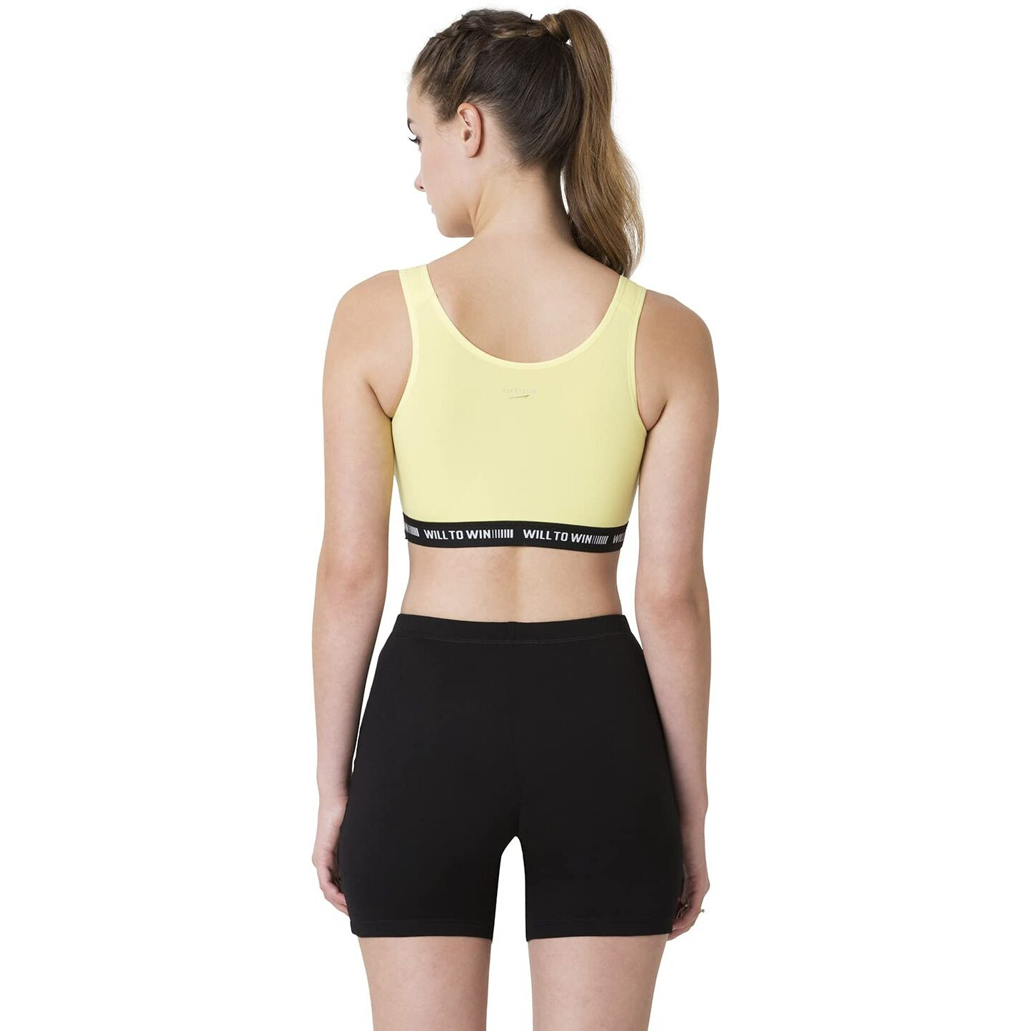 Van Heusen Proactive Women Sports Bra - Cotton Elastane - Anti Bacterial, Wireless, Non Padded, Full Coverage, Light Impact