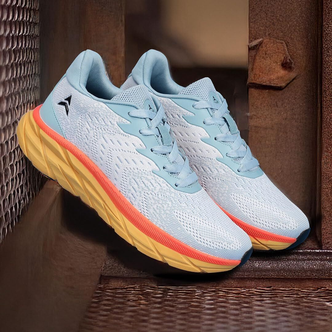 Avant Women's Skyline Running Shoes - Superior Cushioning, Superior Traction, Anti Skid, Lightweight, Shock Absorption Tech, Sports Footwear (Avwsh042Cl01Uk5_Sky Blue_Uk5)