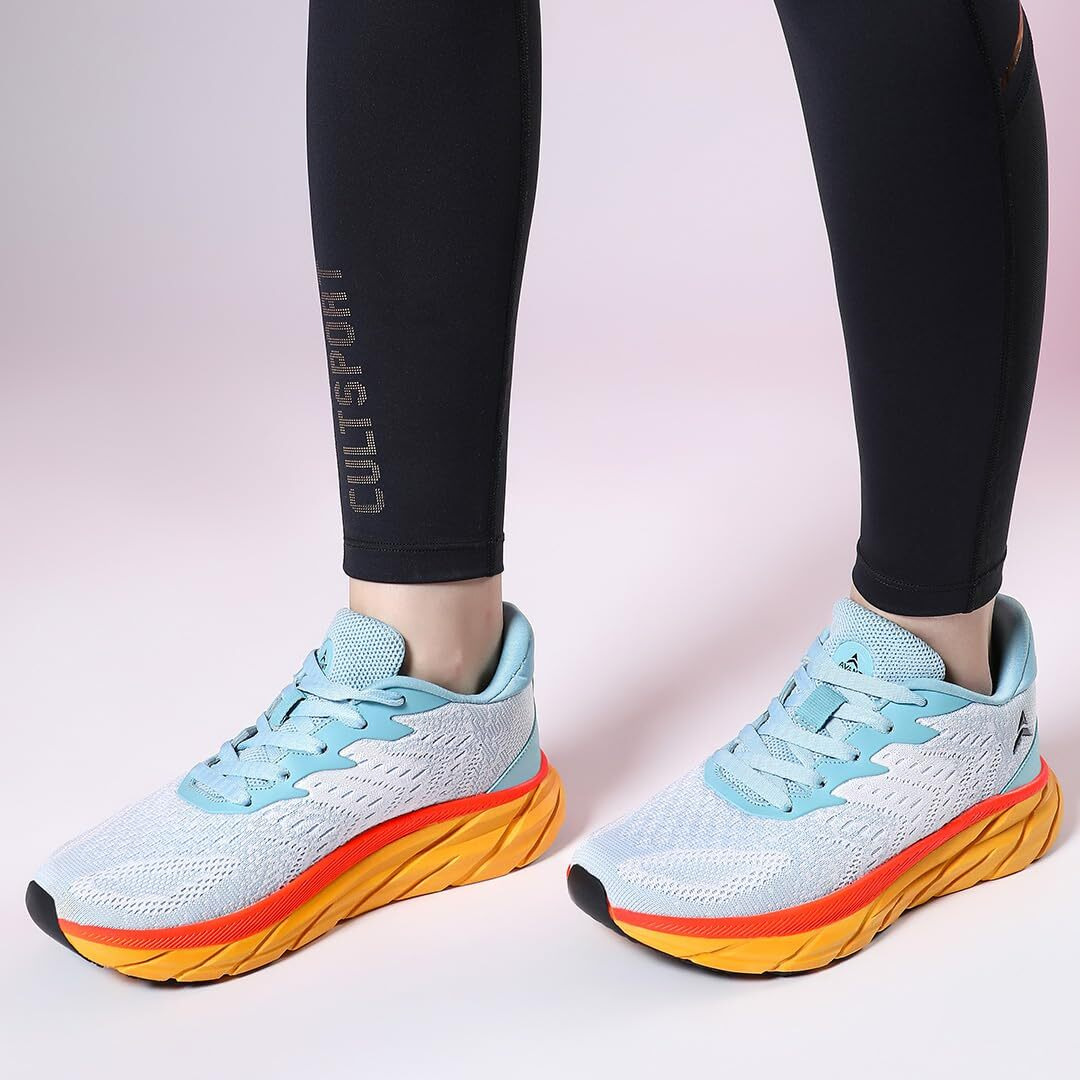 Avant Women's Skyline Running Shoes - Superior Cushioning, Superior Traction, Anti Skid, Lightweight, Shock Absorption Tech, Sports Footwear (Avwsh042Cl01Uk5_Sky Blue_Uk5)
