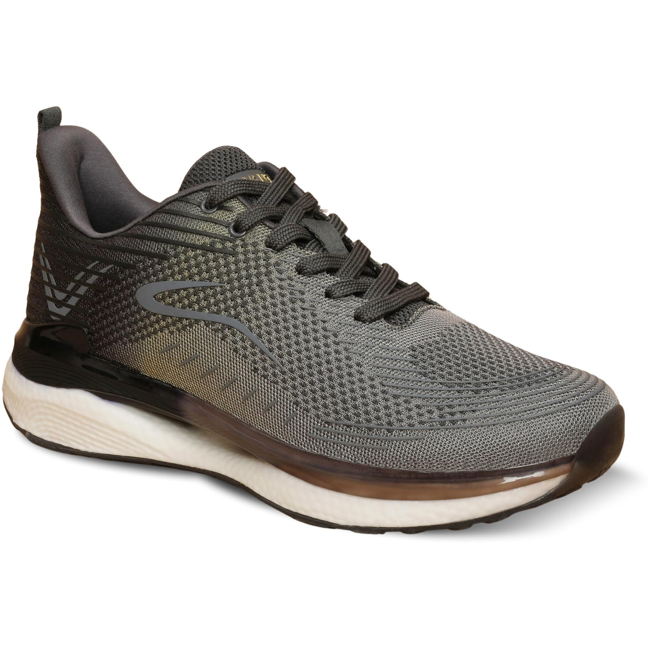 Avant Men's Bouncemax Walking Shoes - Superior Traction, Anti Skid, Lightweight, Multi Directional Flexibility, Enhanced Cushioning, Sports Footwear (Avmsh086Cl03Uk7_D.Grey_Uk7)