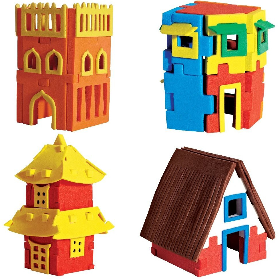 Imagimake Mapology Houses Around The World | Make 13 Miniature Models| 3D Puzzle For Kids | Birthday Gift For Girls & Boys | Educational Toys For 5,6,7,8,9 Years