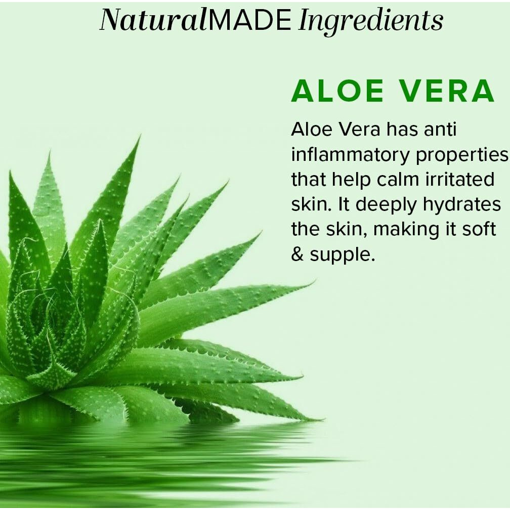 Khadi Natural Aloevera Handmade Soap| Healthier Skin| Natural Soap With Essential Oils| Soap With Skin Hydrating Properties| Suitable For All Skin Types | Pack Of 8 (125G*8, 1000G)