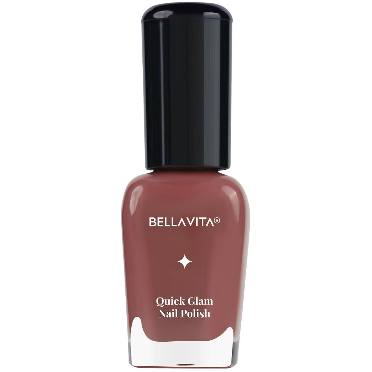 Bellavita Nail Polish | Vibrant Color Lustrous Shine Long Lasting | Chip Free Fast Dry Formula | Smooth Application | First Coffee |Nail Paints For Women | 10 Ml