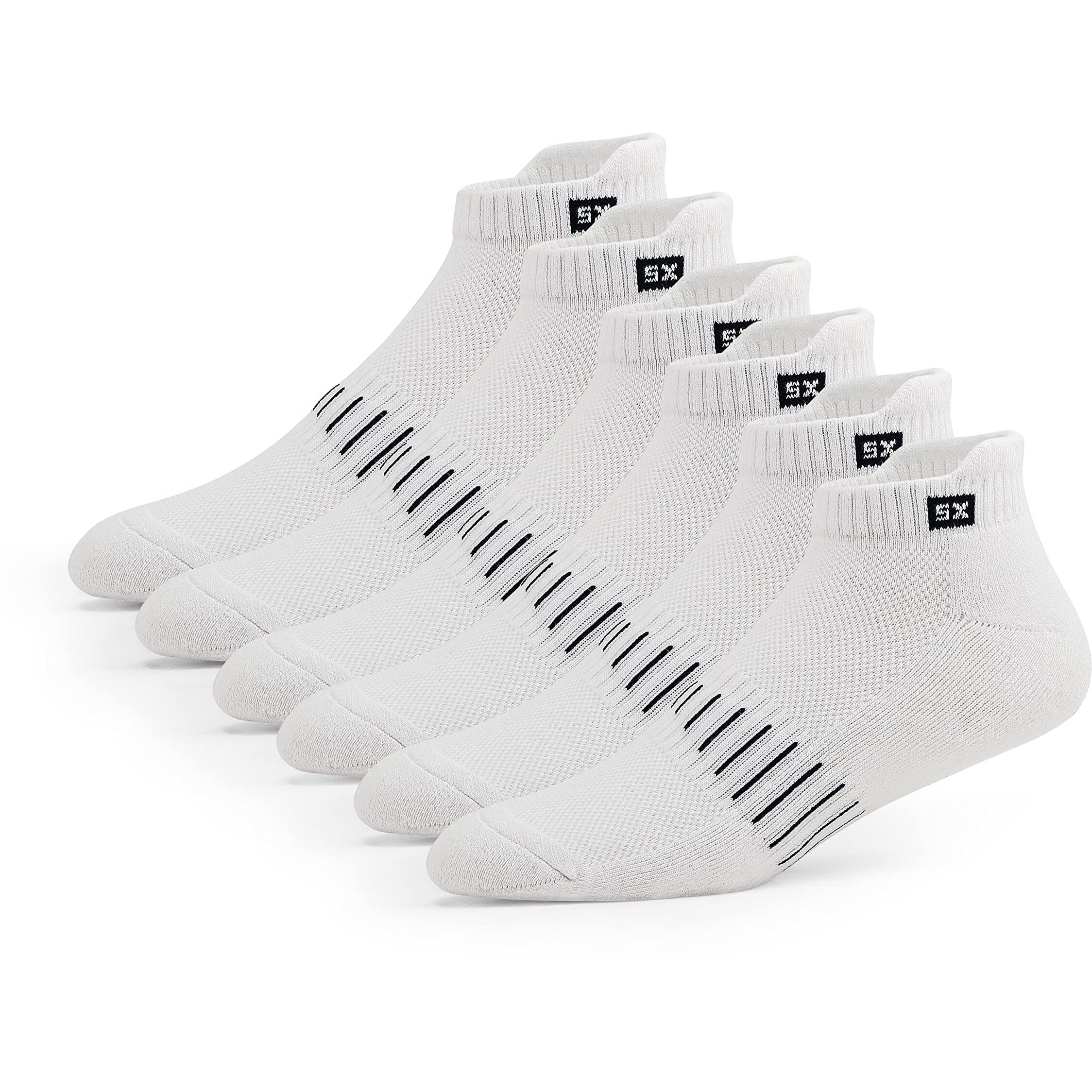 Supersox Unisex Bamboo Ankle Length Socks For Men & Women-Made Of Sustainable & Eco Friendly Material - Athletic Softer Than Cotton Socks, Anti Odour - Ideal For Sports, Gym, Pack Of 3 (White)