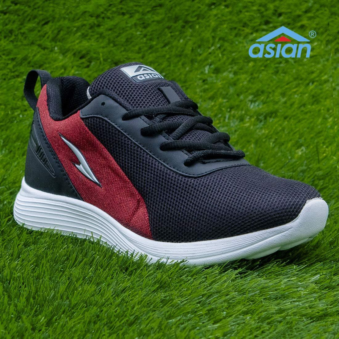 Asian Men's Captain-13 Sports Running,Walking & Gym Shoes With Lightweight Eva Sole With Casual Sneaker Shoes For Men's & Boy's Multi-Coloured
