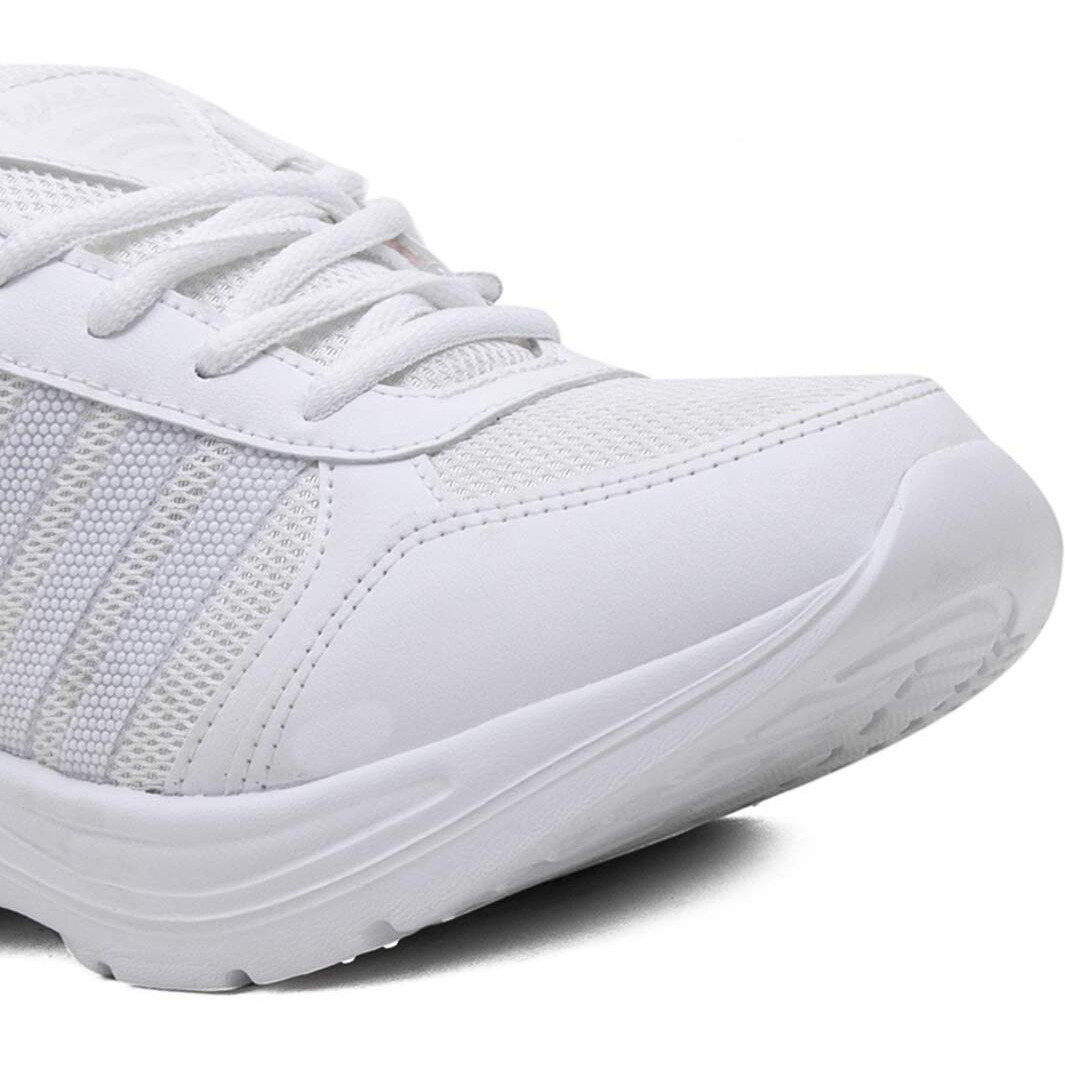 Asian Cosco-13 Sports & School Shoes Lightweight Eva Sole Extra Jump Casual Sneaker Lace-Up Shoes For Men & Boys White