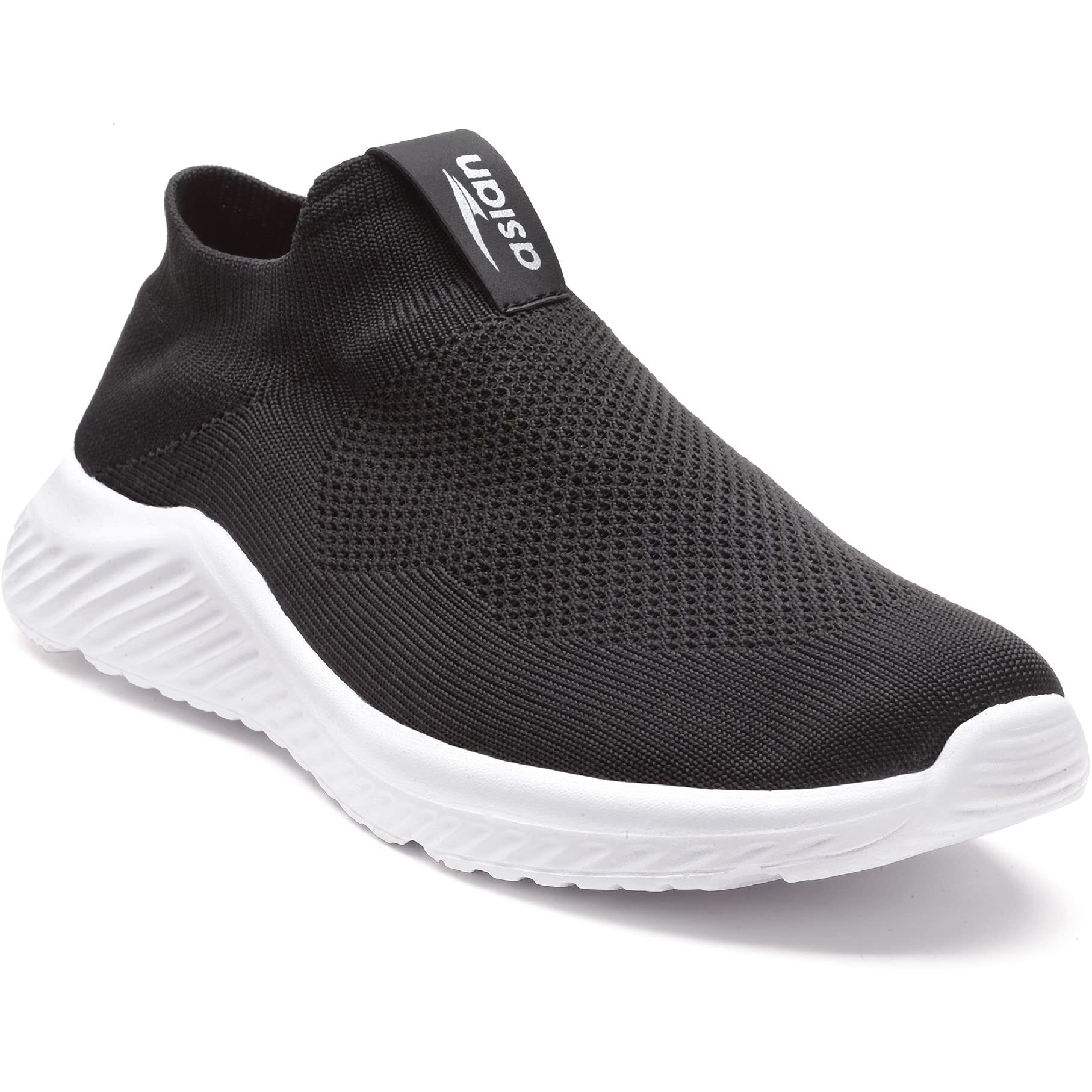 Asian Moonwalk-01 Sports & Casual Shoes With Eva Sole Extra Jump Slip-On Shoes For Men & Boy's Black