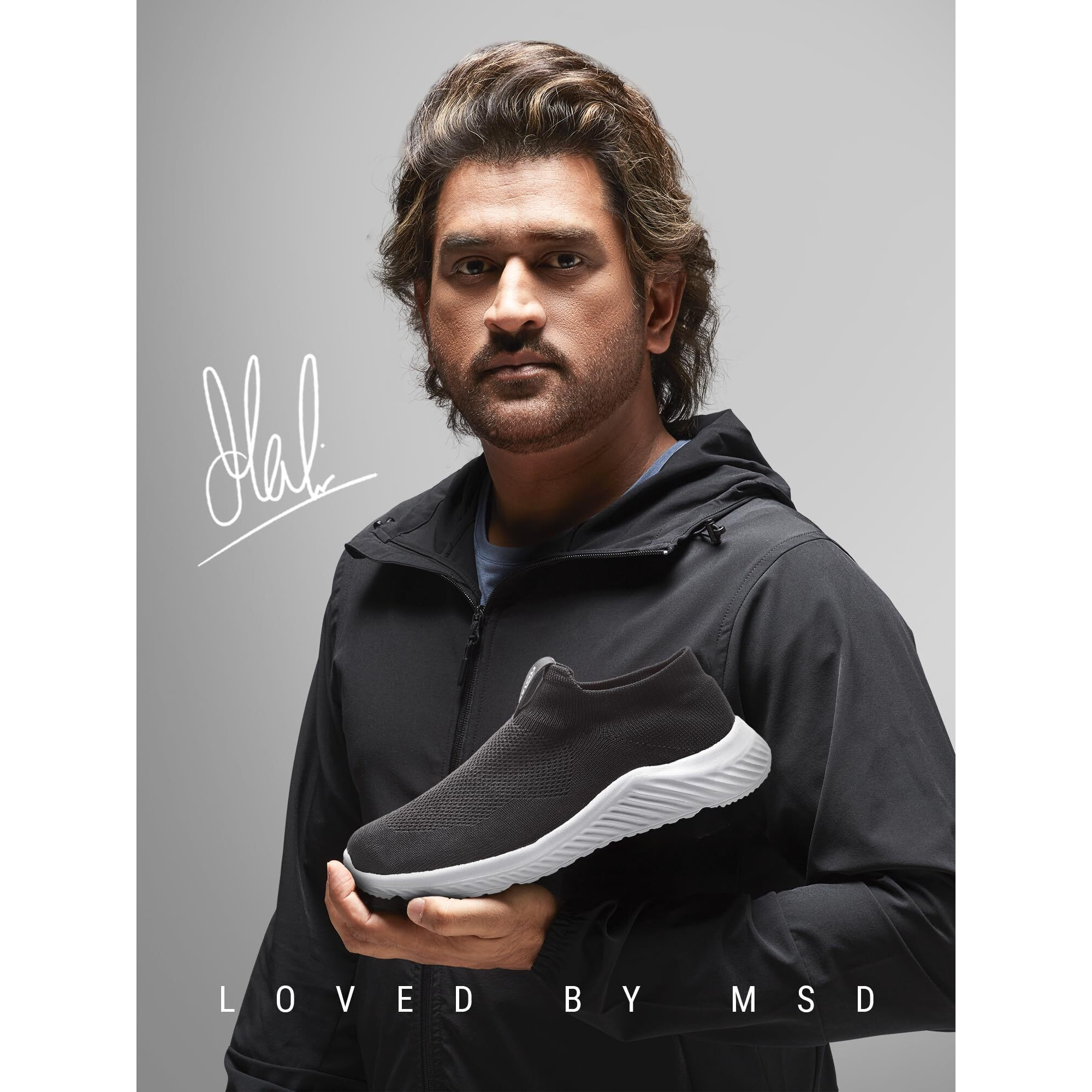 Asian Moonwalk-01 Sports & Casual Shoes With Eva Sole Extra Jump Slip-On Shoes For Men & Boy's Black