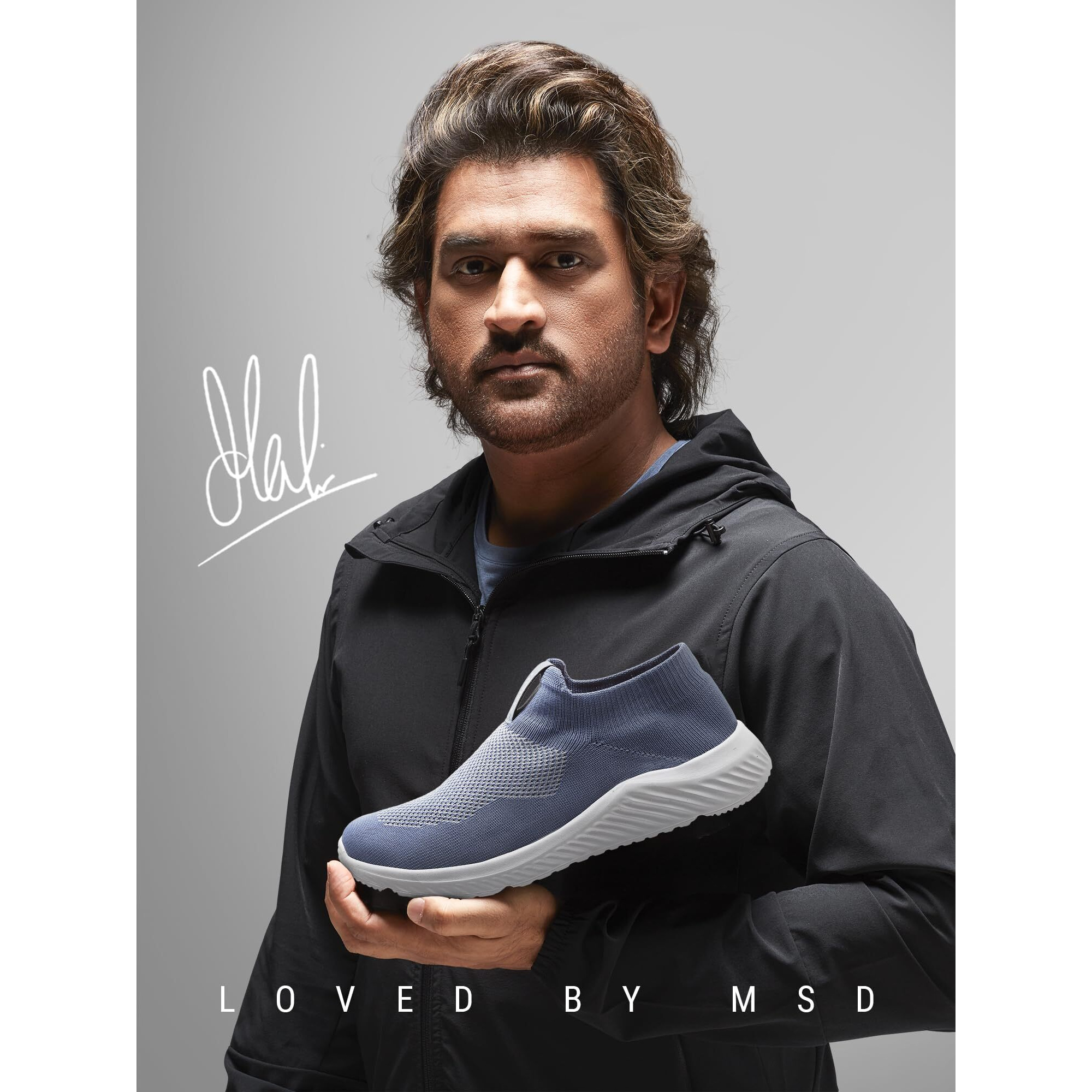 Asian Moonwalk-01 Sports & Casual Shoes With Eva Sole Extra Jump Slip-On Shoes For Men & Boy's Slate Blue