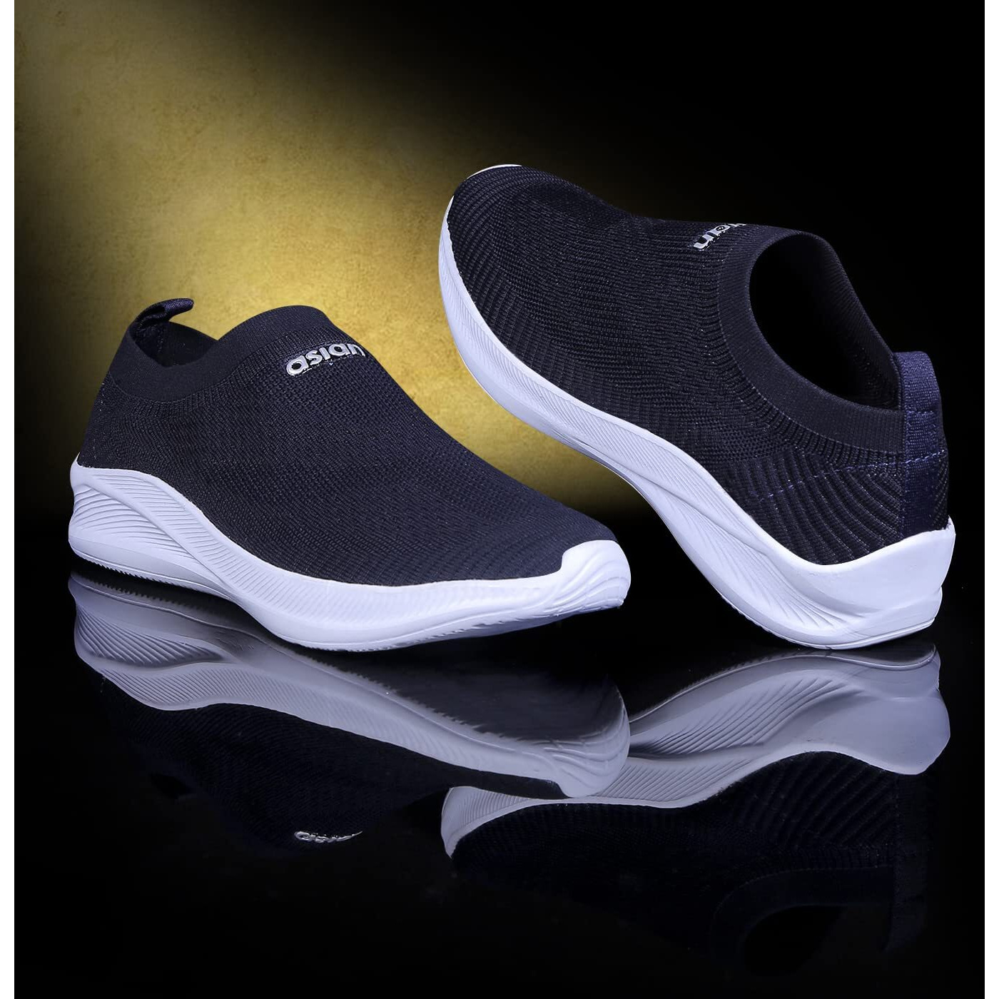 Asian Men's Wind-04 Sports Walking Shoes For Men's & Boy's (Navy, Numeric_9)