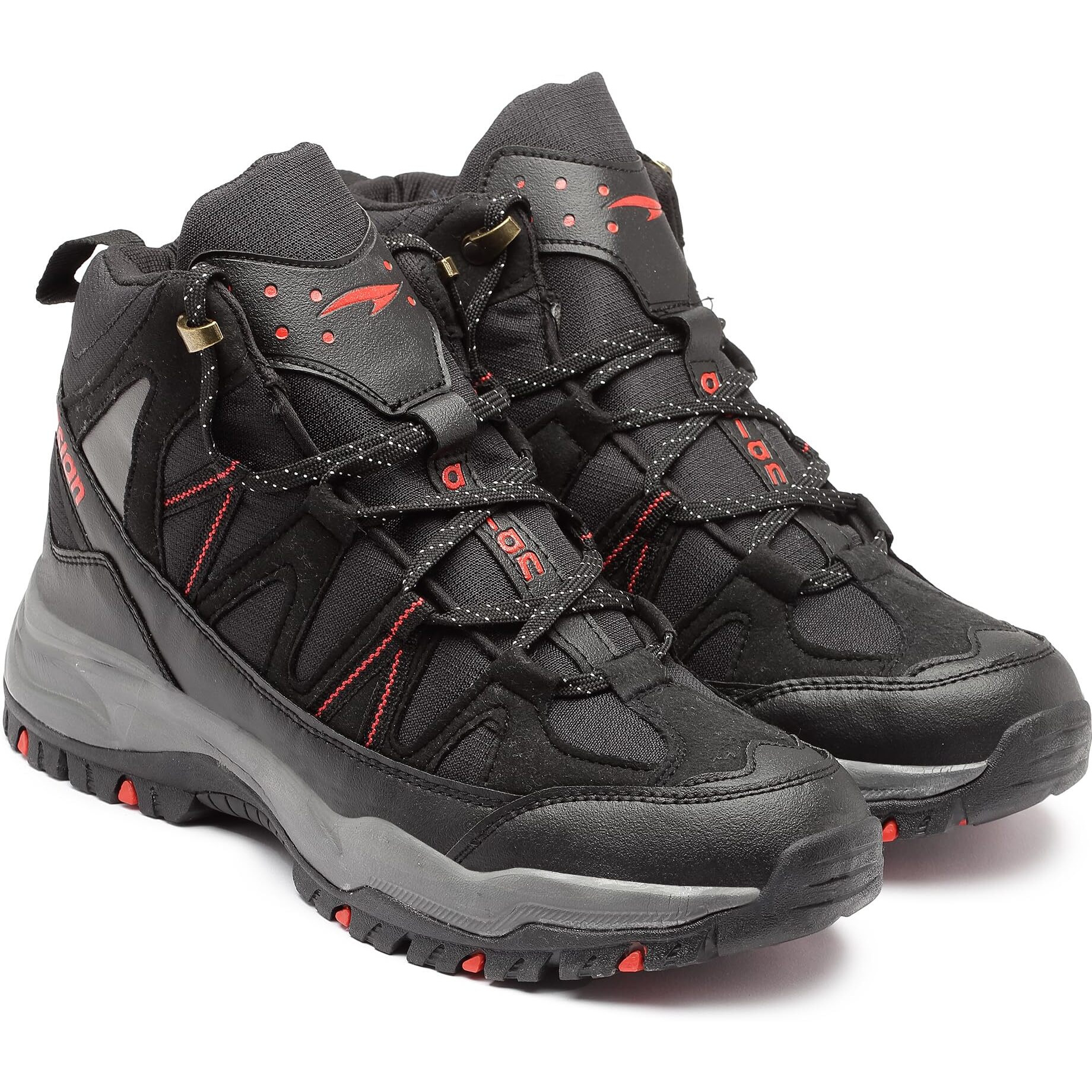 Asian Men's Everest-21 Sports Trekking & Hiking,Walking Hi-Neck Shoes With Rubber Outsole & Memory Foam Insole Lace-Up Shoes For Men's & Boy's