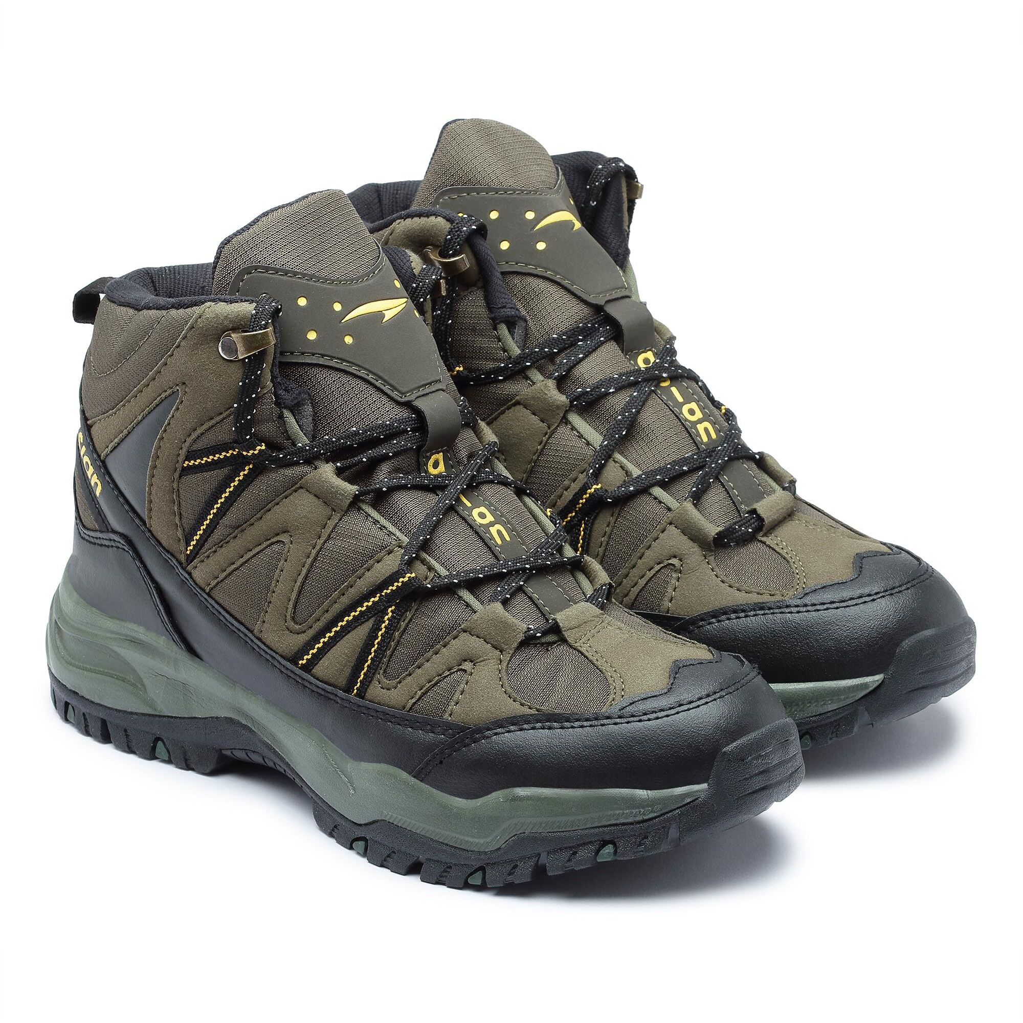 Asian Men's Everest-21 Sports Trekking & Hiking,Walking Hi-Neck Shoes With Rubber Outsole & Memory Foam Insole Lace-Up Shoes For Men's & Boy's