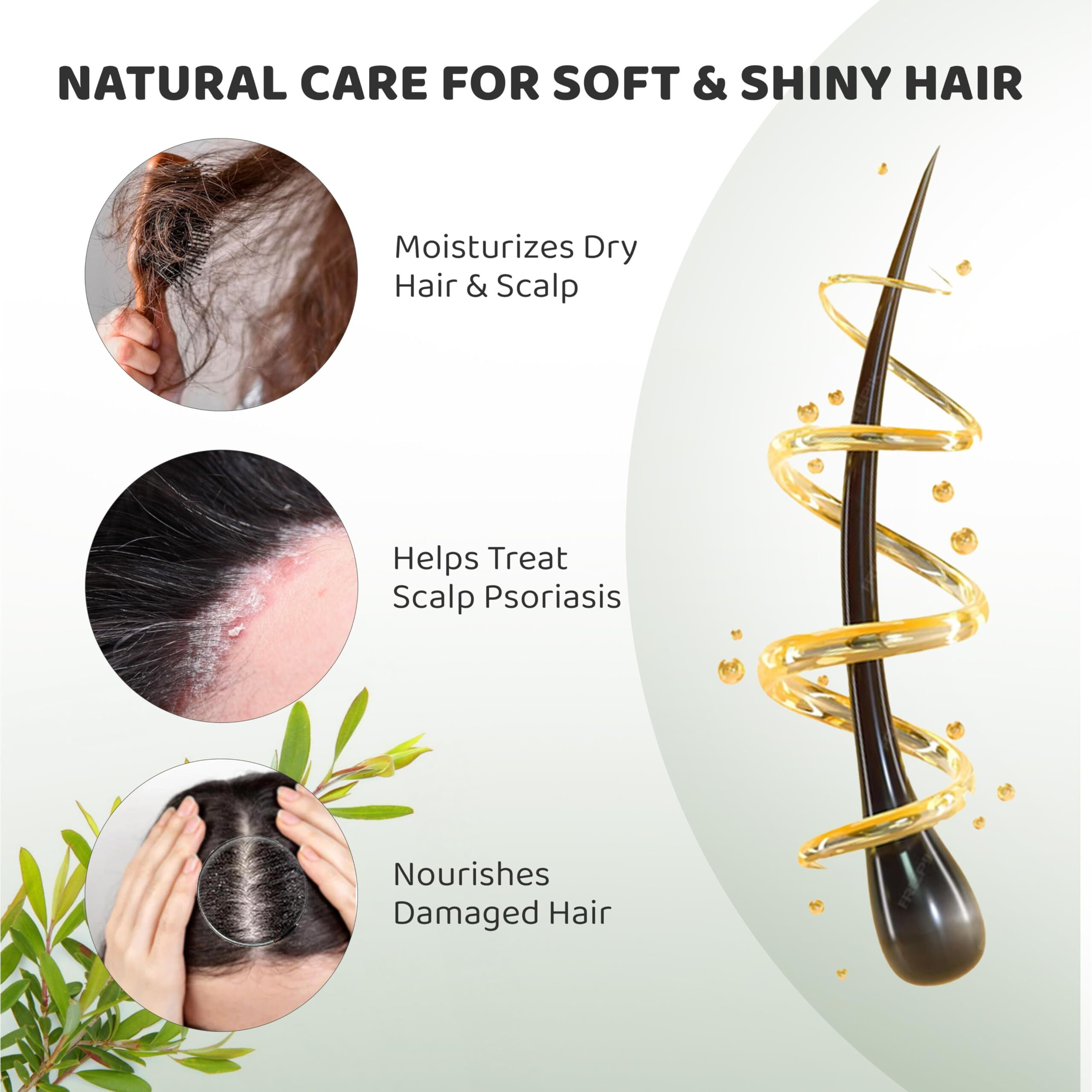 Rey Naturals Tea Tree Essential Oil | Tea Tree Oil For Hair | Tea Tree Oil For Face | Tea Tree Oil For Skin | Tea Tree Hair Oil | Tea Tree Oil For Dandruff | Tea Tree Oil For Fungal Infection - 15Ml*2
