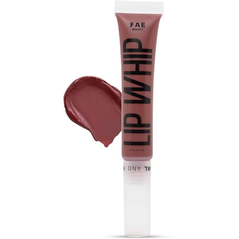 Fae Beauty Lip Whip 12Hr Comfortable Matte Liquid Lipstick | Long Wear | Non Drying | Soft Mousse Smudgeproof Formula | Vegan | Enriched With Vitamin E And Cherry Coffee - Cherry