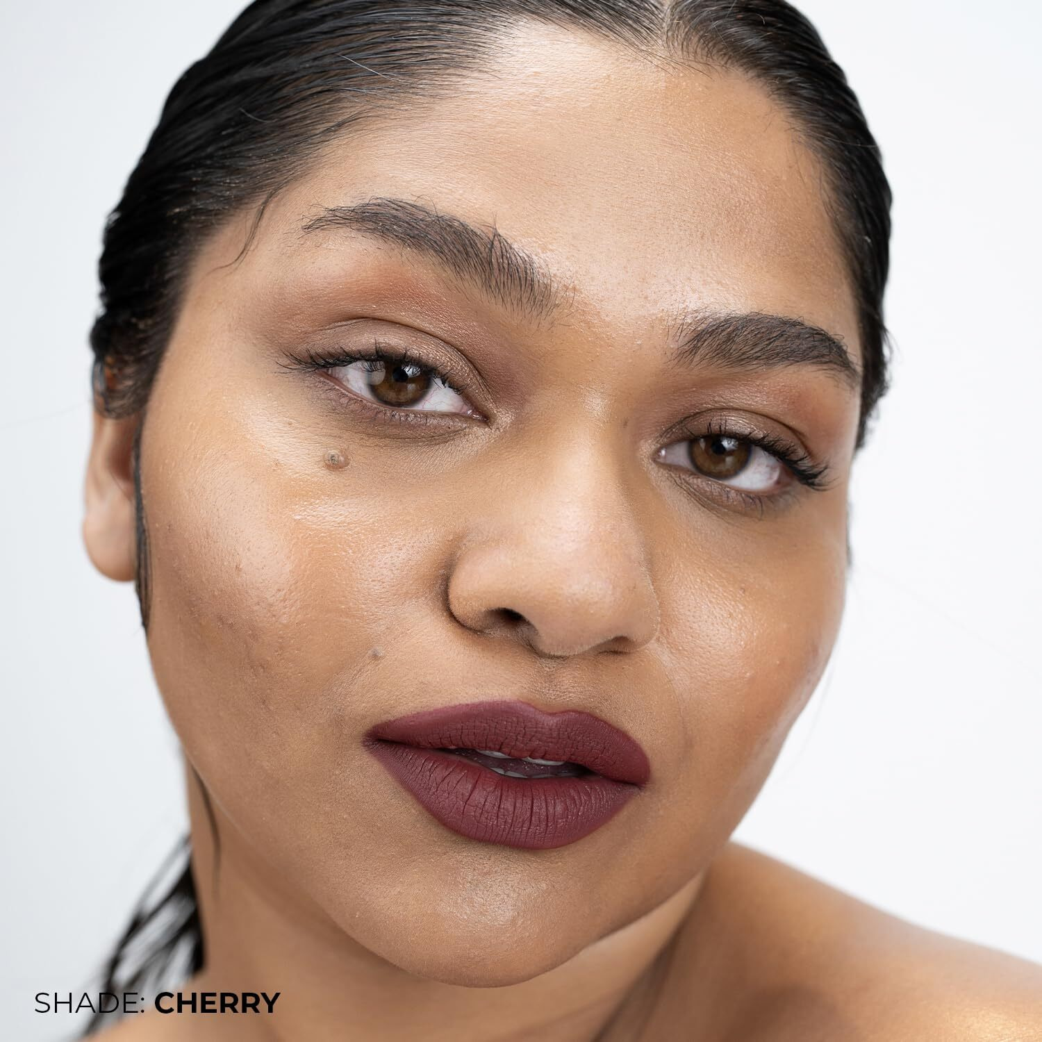 Fae Beauty Lip Whip 12Hr Comfortable Matte Liquid Lipstick | Long Wear | Non Drying | Soft Mousse Smudgeproof Formula | Vegan | Enriched With Vitamin E And Cherry Coffee - Cherry