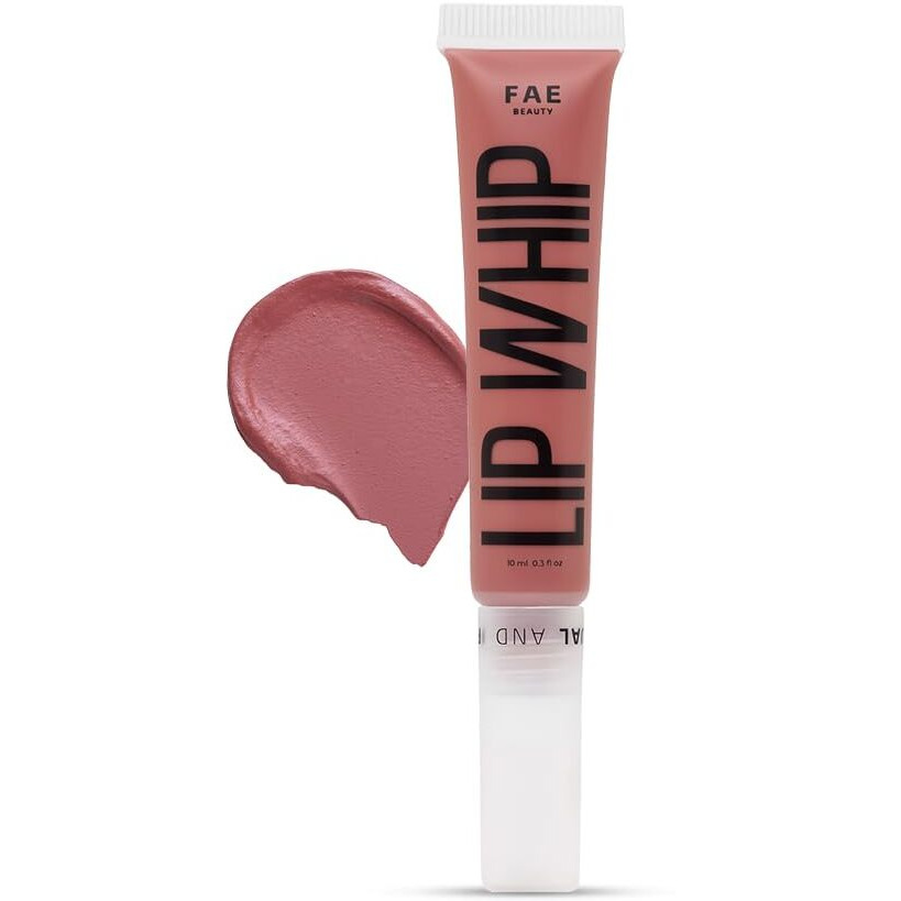 Fae Beauty Lip Whip 12Hr Comfortable Matte Liquid Lipstick (10Ml) | Long Wear | Non Drying | Soft Mousse Smudgeproof Formula | Vegan | With Moisture Lock Technology | Enriched With Vitamin E And Cherry Coffee - Wet