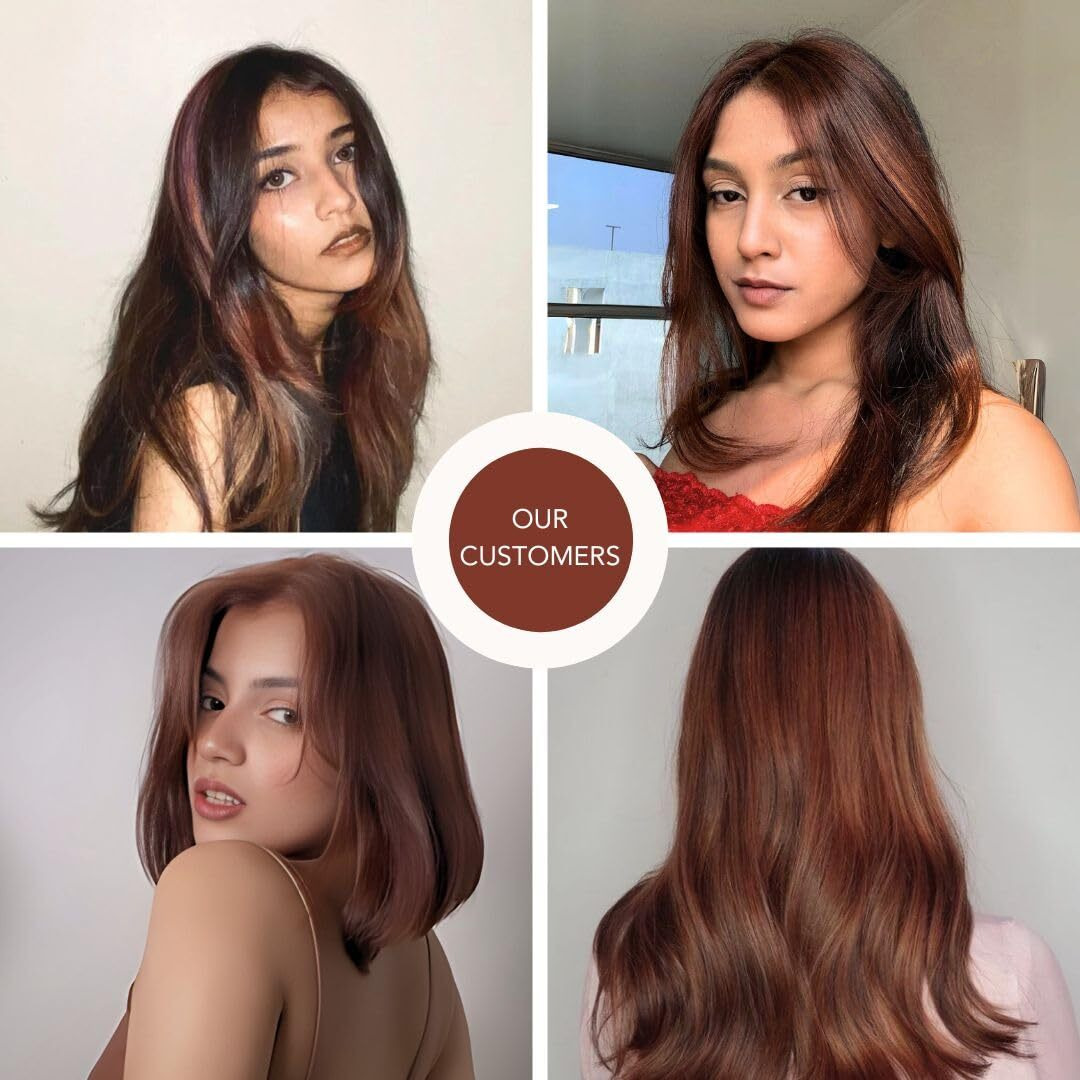 Paradyes Top-Up Semi-Permanent Coffee Brown Diy Conditioner Based Hair Colour, 120 Gm,All,1 Count