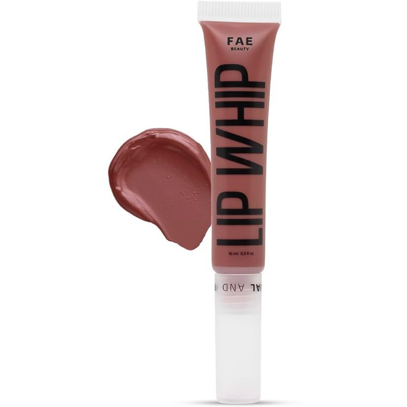 Fae Beauty Lip Whip 12Hr Comfortable Matte Liquid Lipstick (10Ml) | Long Wear | Non Drying | Soft Mousse Smudgeproof Formula | Vegan | With Moisture Lock Technology | Enriched With Vitamin E And Cherry Coffee - Screw