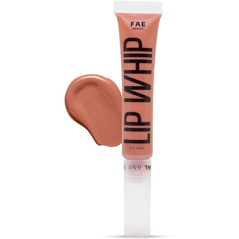 Fae Beauty Lip Whip 12Hr Comfortable Matte Liquid Lipstick (10Ml) | Long Wear | Non Drying | Soft Mousse Smudgeproof Formula | Vegan | With Moisture Lock Technology | Enriched With Vitamin E And Cherry Coffee - Bone