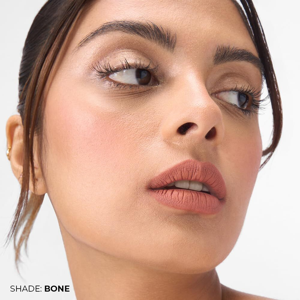 Fae Beauty Lip Whip 12Hr Comfortable Matte Liquid Lipstick (10Ml) | Long Wear | Non Drying | Soft Mousse Smudgeproof Formula | Vegan | With Moisture Lock Technology | Enriched With Vitamin E And Cherry Coffee - Bone