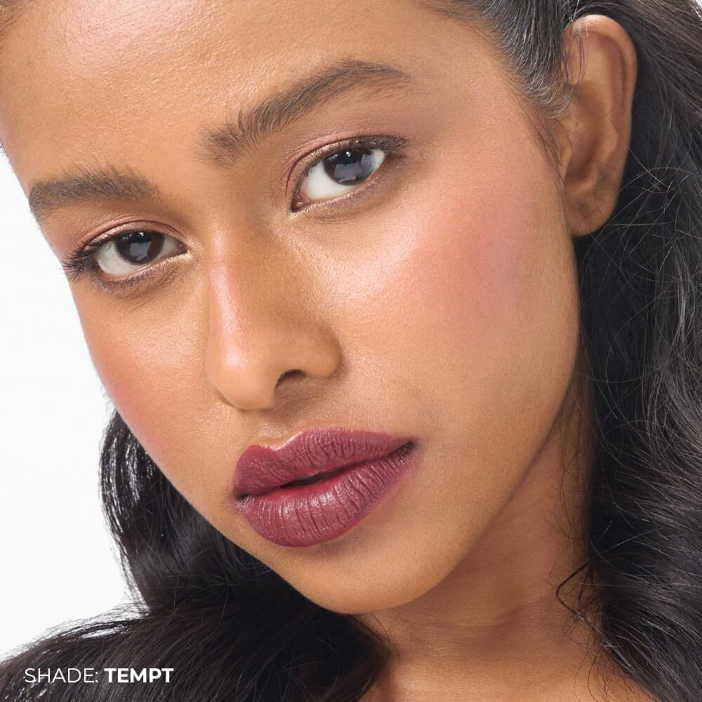 Fae Beauty Lip Whip 12Hr Comfortable Matte Liquid Lipstick (10Ml) | Long Wear | Non Drying | Soft Mousse Smudgeproof Formula | Vegan | With Moisture Lock Technology | Enriched With Vitamin E And Cherry Coffee - Tempt