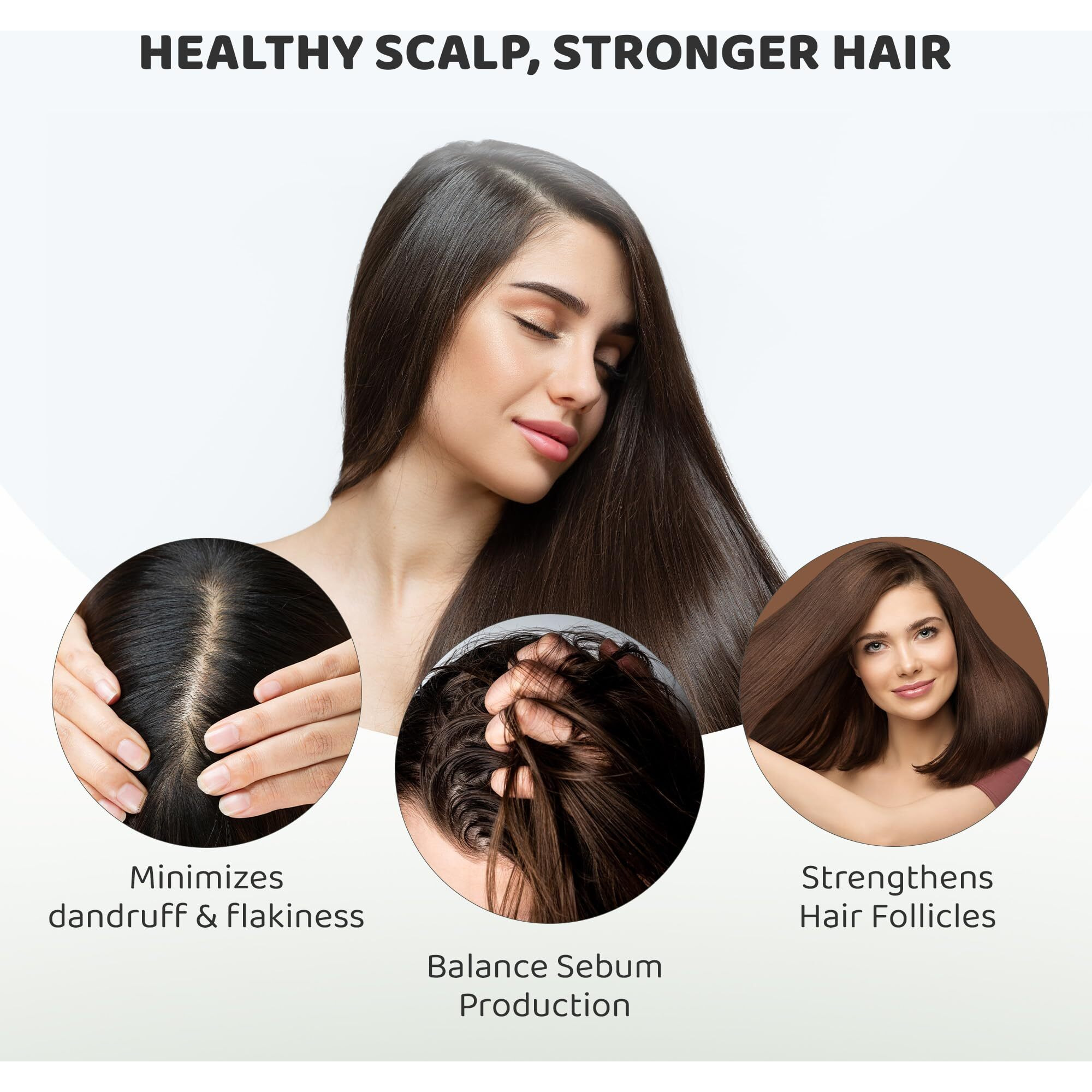 Rey Naturals Aqua Range | Tea Tree & Rosemary Water Spray For Hair Growth - 200Ml | Oil Free Hair Mist Spray For Hairfall, Dandruff & Itchy Scalp | Rosemary Hair Water Spray For Men & Women