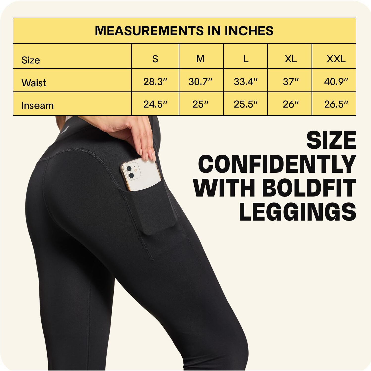 Boldfit Gym Wear For Women Leggings Regular Wear Yoga Pants For Women Gym Leggings For Women & Gym Pants For Women Everyday Multipurpose Pants For Women Sports Tights For Women Activewear Black Xl