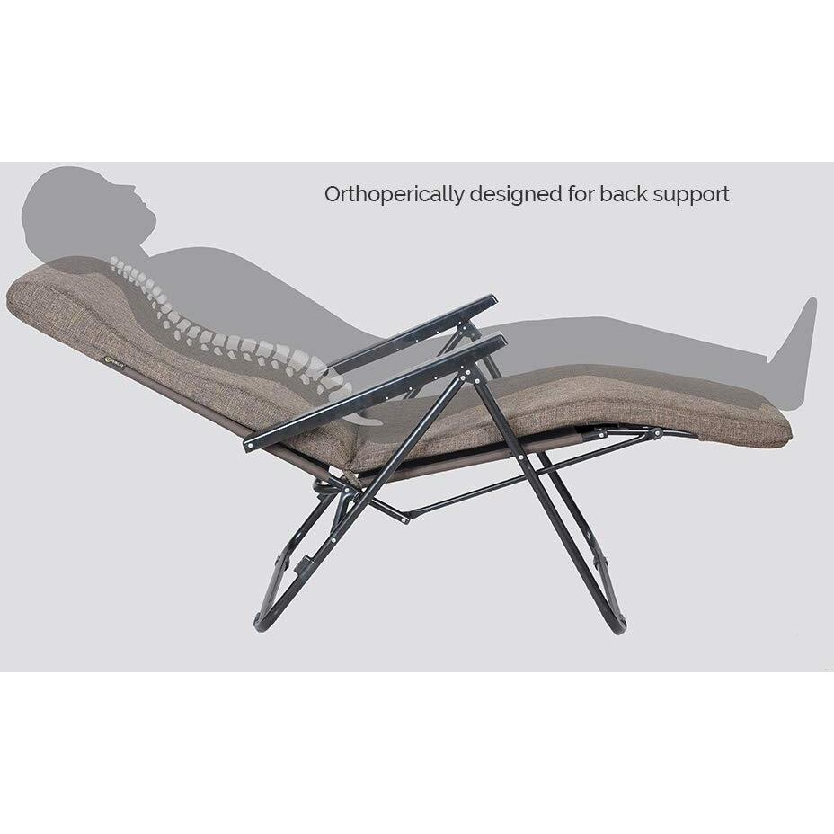 Furlay Recliner Chair Coffee Bean Moulded Cushion | 2 Years Warranty | 6 Adjustable Position