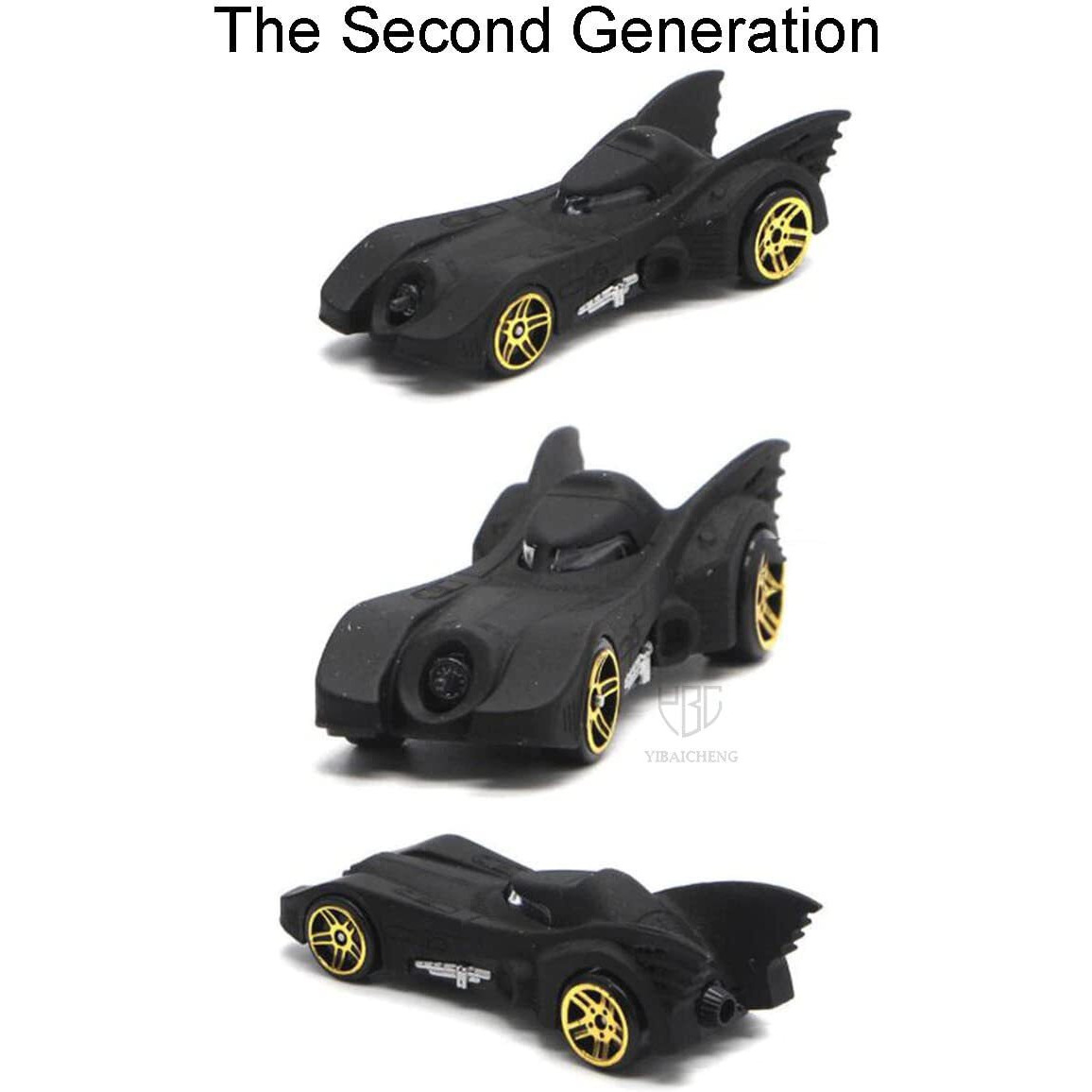 Pluspoint Black Super Hero Metal Cars Set Push N Go 6 Pc Vehicles, Racing Cars Play Set For Toddlers,Boys Die-Cast Car Set, Cake Decorations Topper Birthday Gift(Bat 6Pc)
