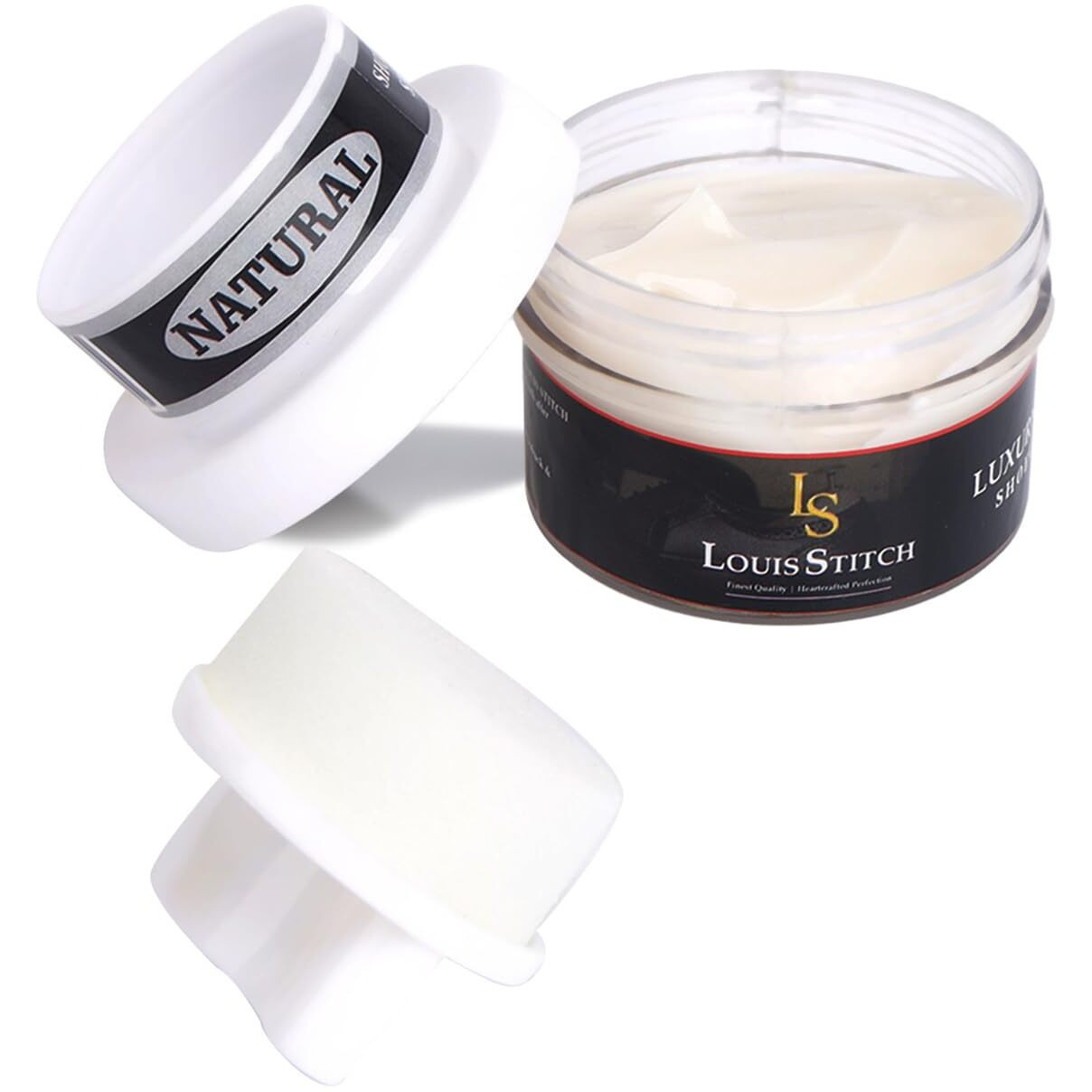 Louis Stitch Leather Cream  Premium Leather Conditioner & Protector | Restores Shine & Flexibility | Nourishes & Shields All Leather Types  Shoes, Boots, Bags & More