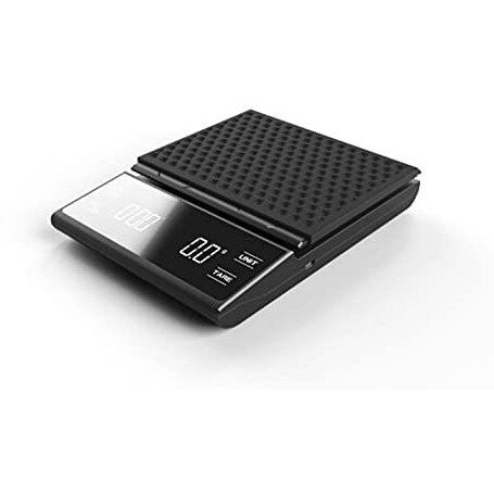 Hoffen Digital Kitchen/Coffee Weighing Scale, Weight Machine With Timer For Use Of Accurate Taste Of Coffee Every Timefor Coffee Lovers, 1 Year Warranty & Battery Included