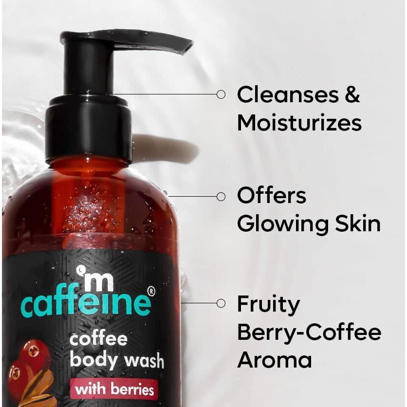 Mcaffeine Tan Removal Bath Kit With Exfoliating Coffee Body Scrub & Body Wash | Suitable For All Skin Types | Value Pack Of 2 For Men & Women