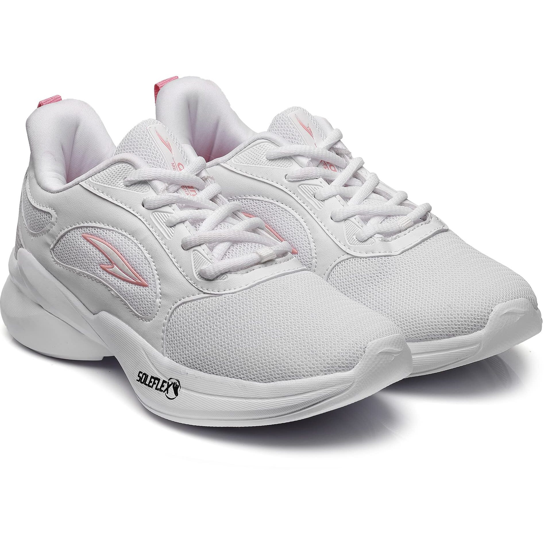 Asian Firefly-04 Sports & Casual Shoes Max Cushion With Memory Form Lightweight Eva Sole Extra Shoes For Women & Girls White